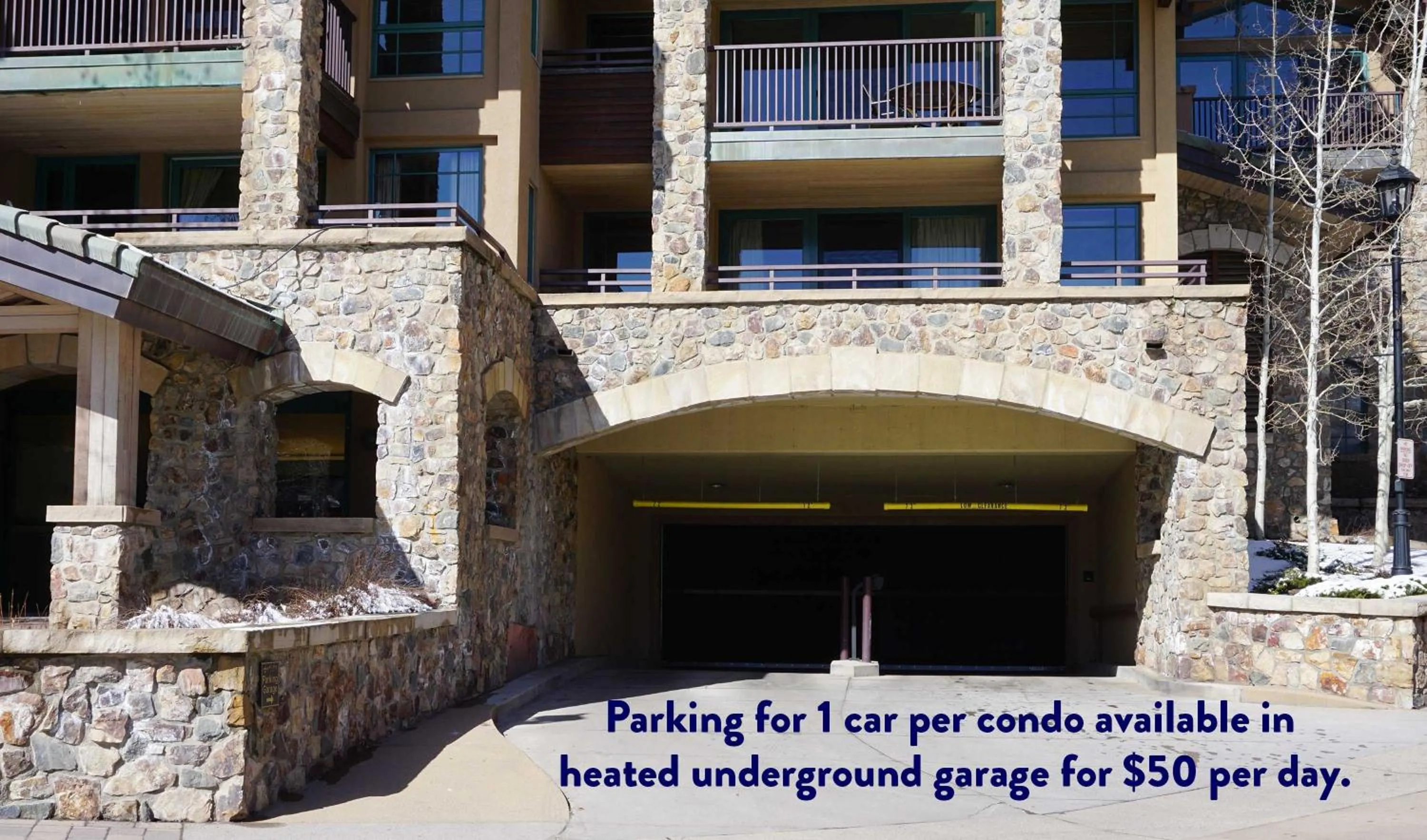 Property building in Antlers at Vail Resort