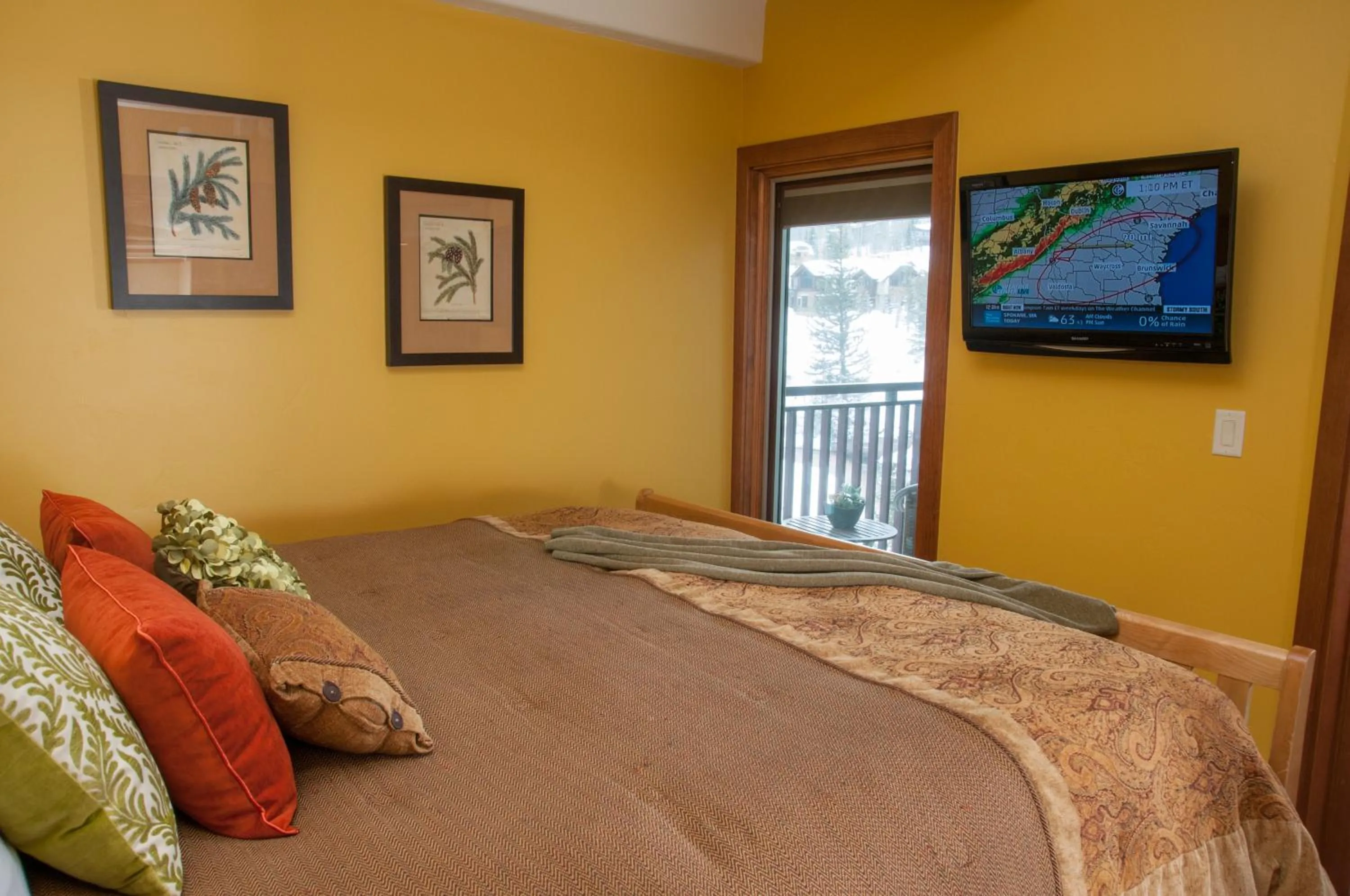 Bed in Antlers at Vail Resort