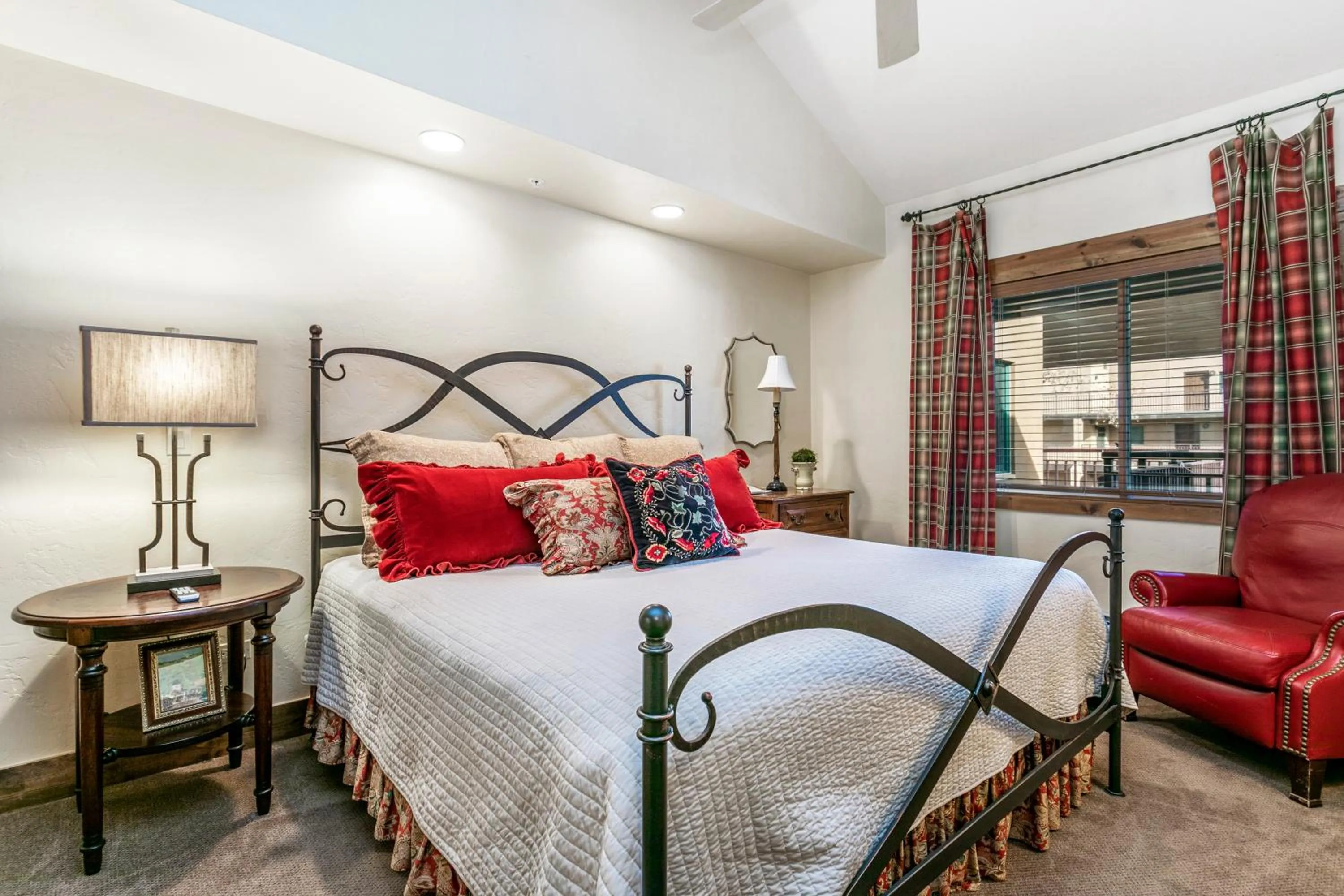 Bed in Antlers at Vail Resort