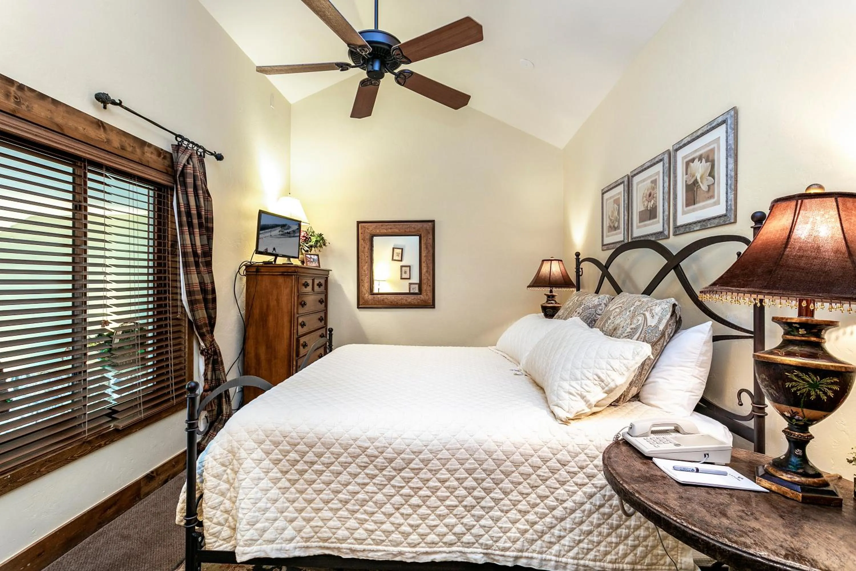 Bed in Antlers at Vail Resort