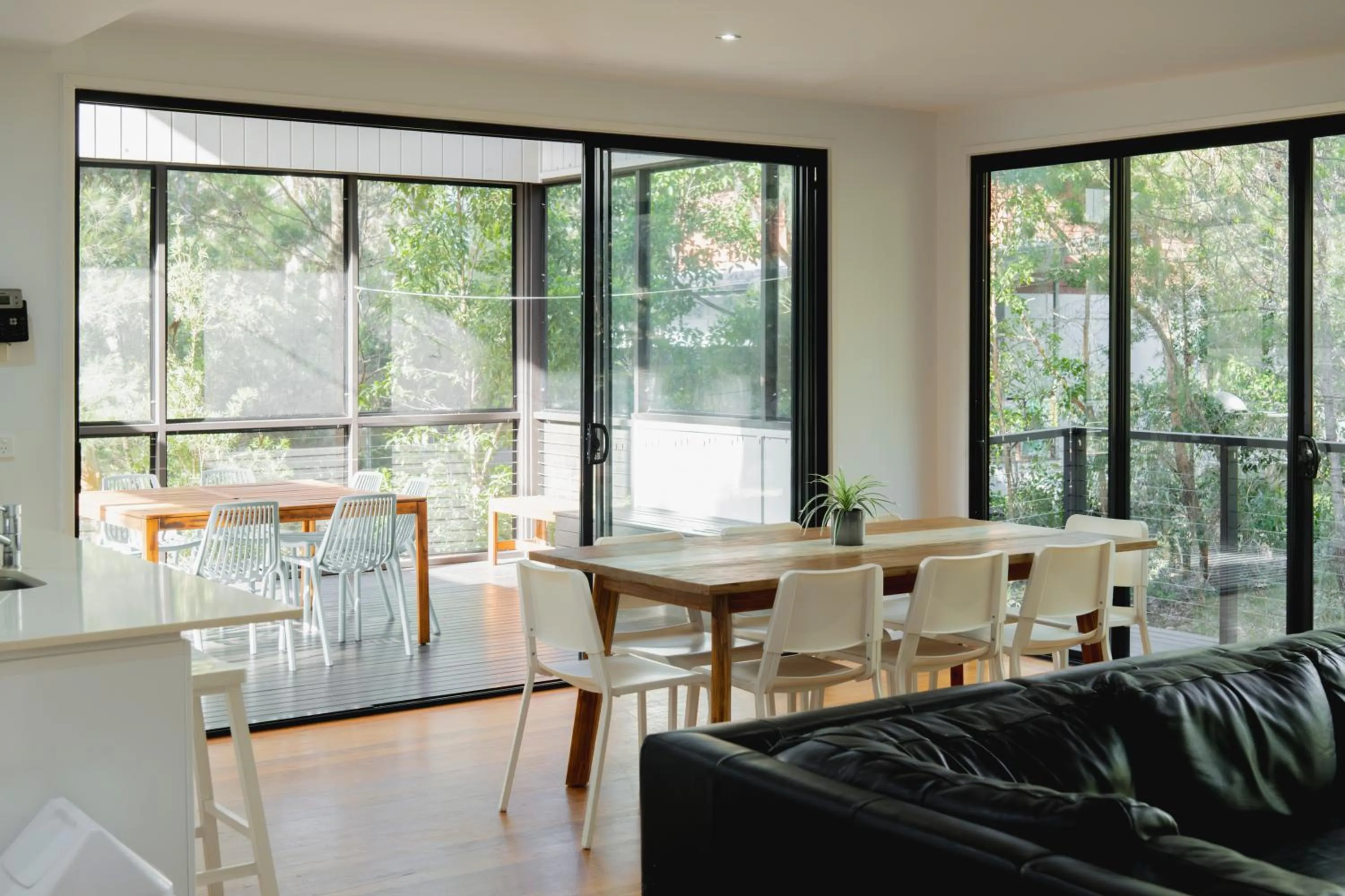 Patio in Beach Road Holiday Homes