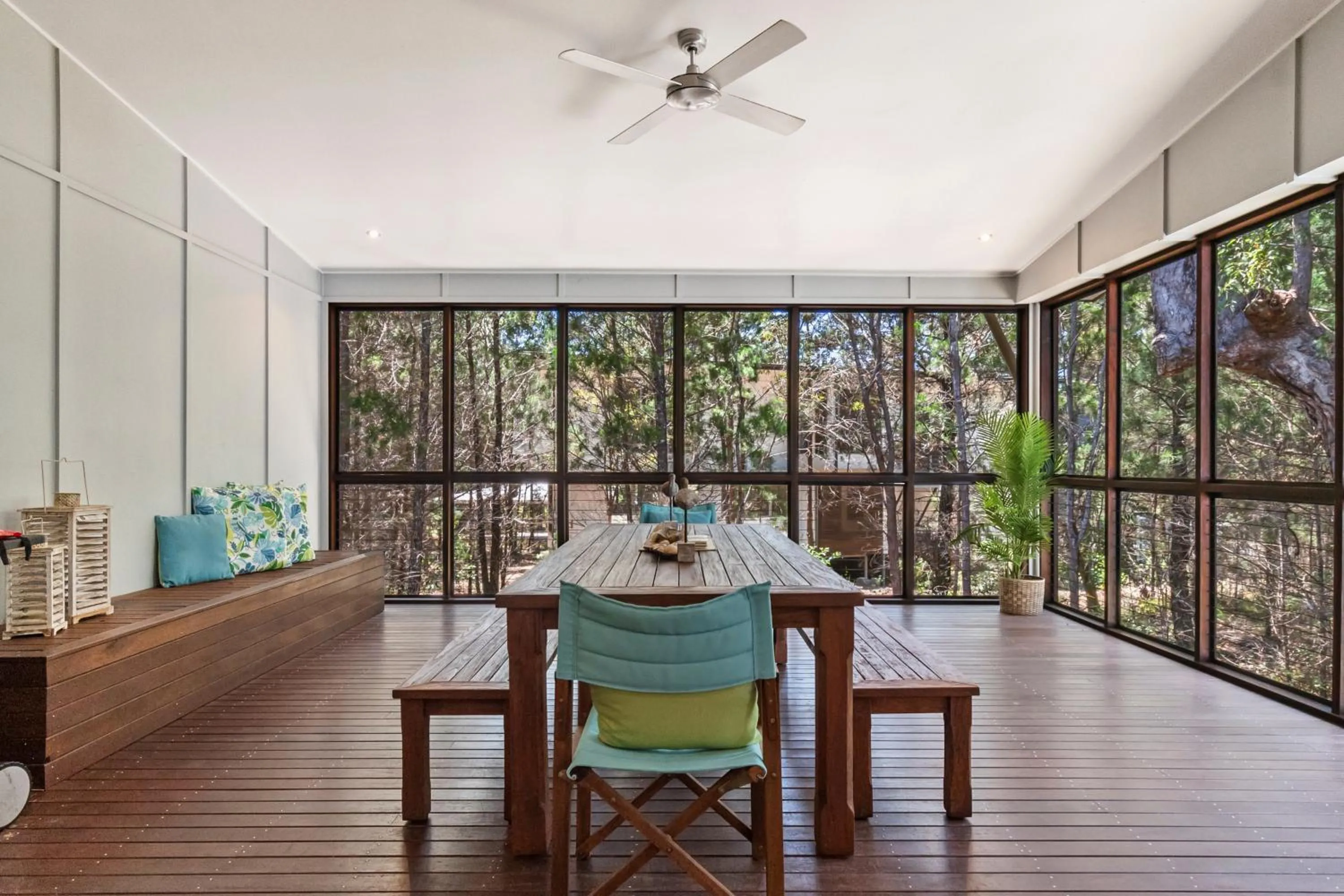 Patio in Beach Road Holiday Homes