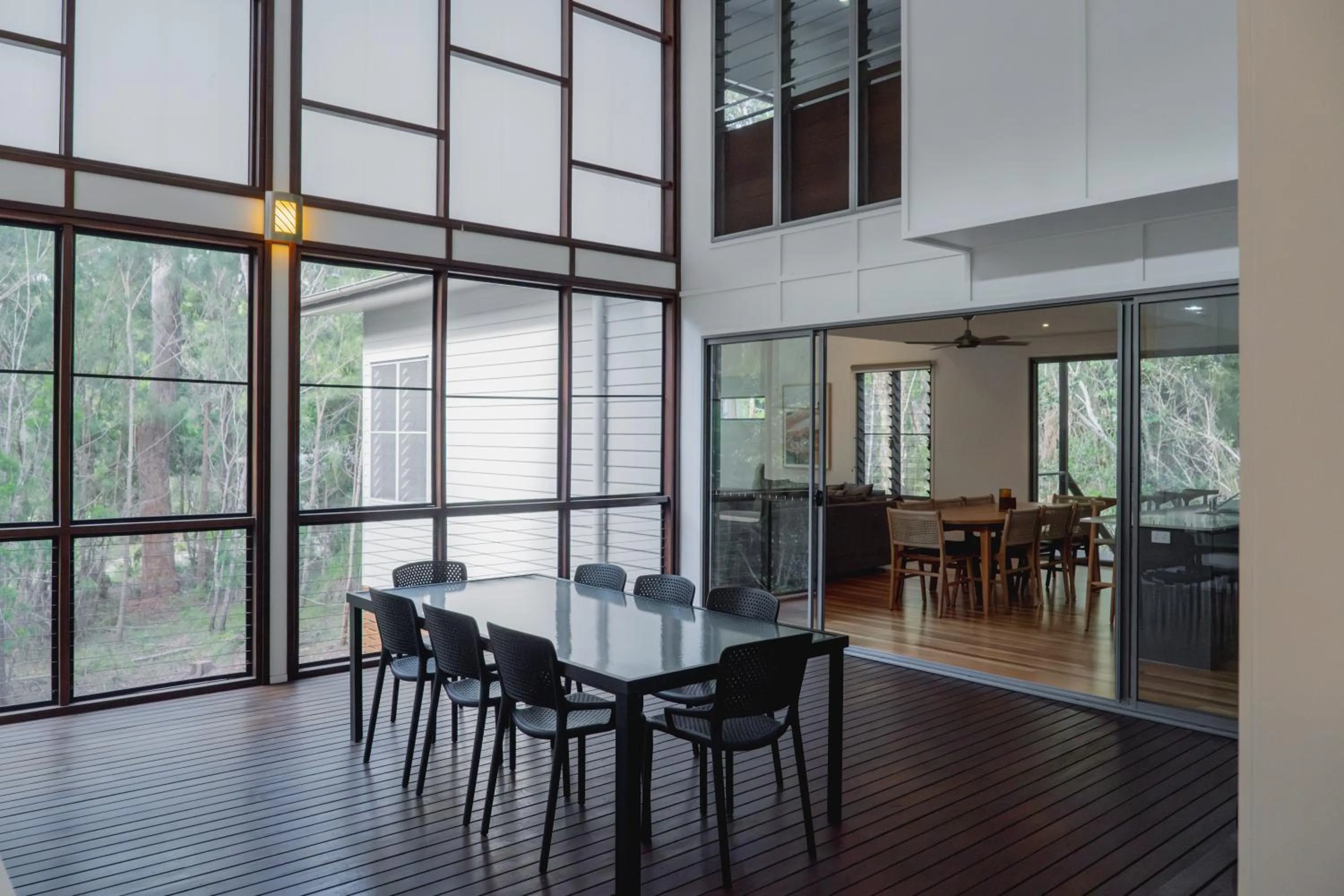 Patio in Beach Road Holiday Homes