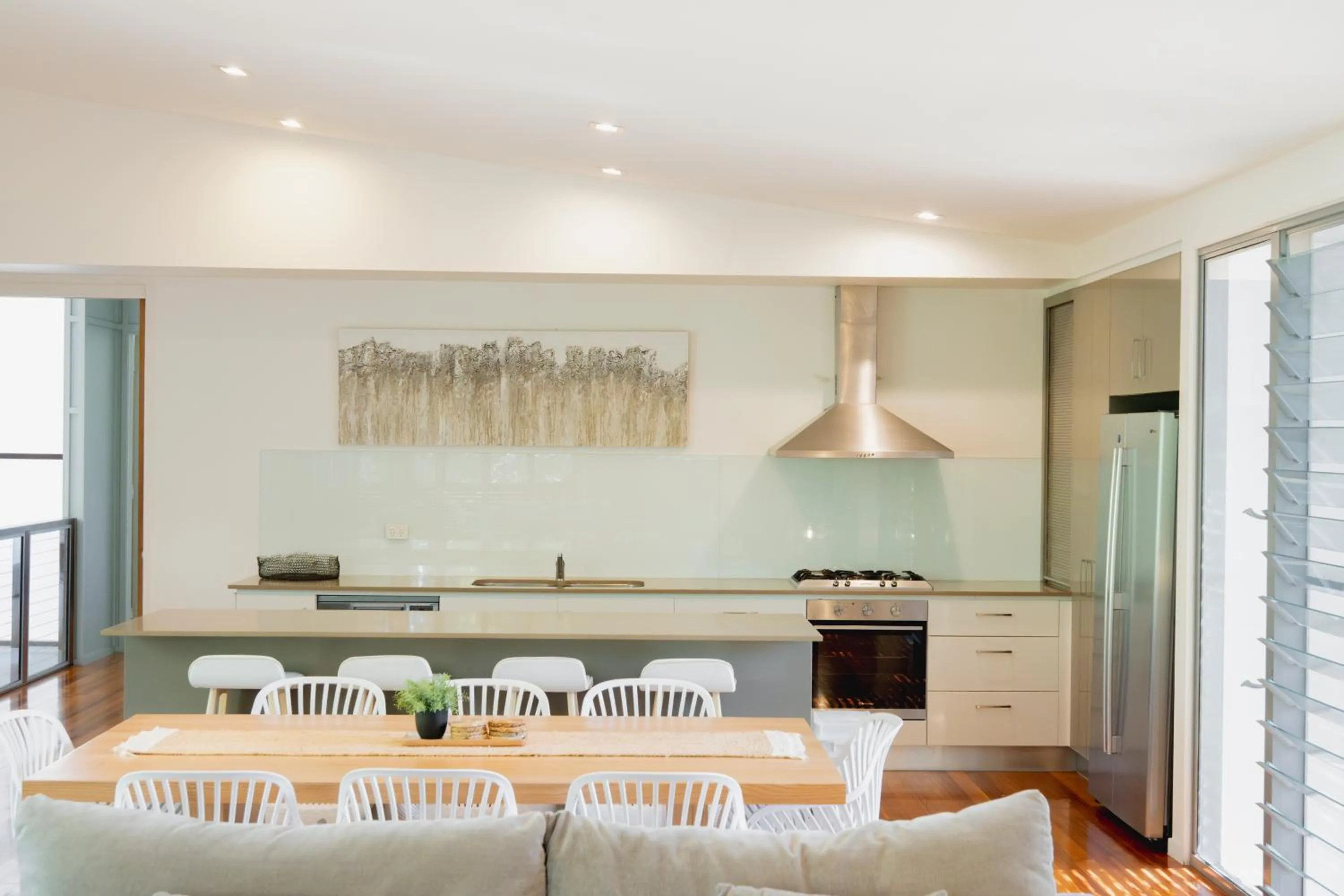 kitchen in Beach Road Holiday Homes
