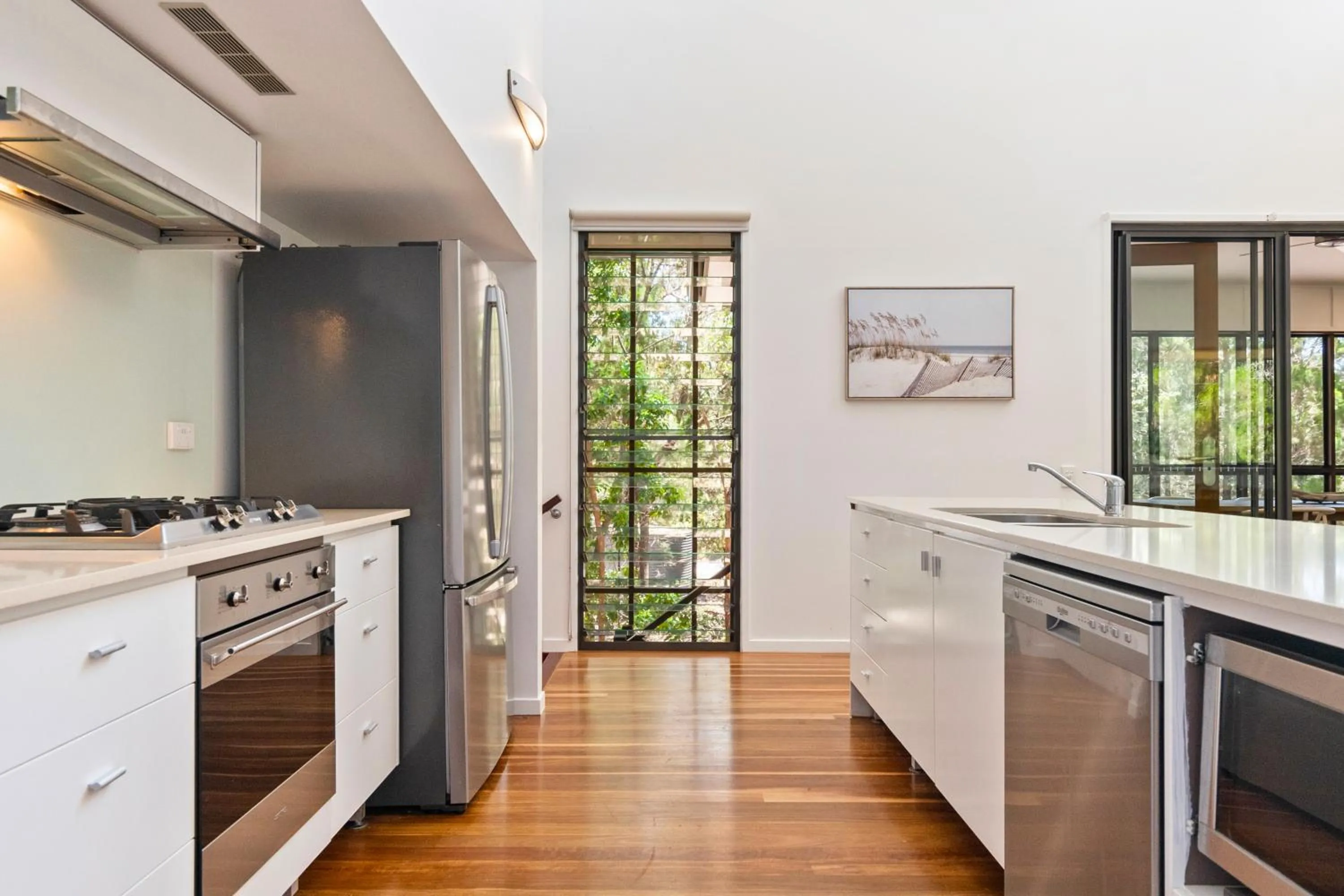 kitchen in Beach Road Holiday Homes