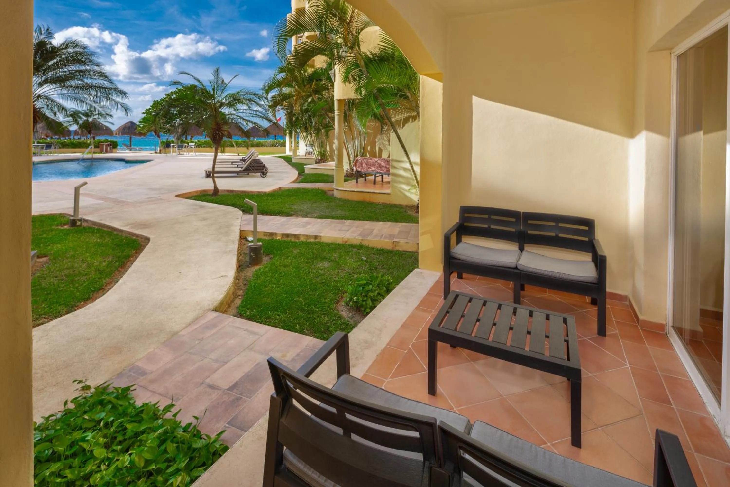 Balcony/Terrace in Playa Azul Cozumel