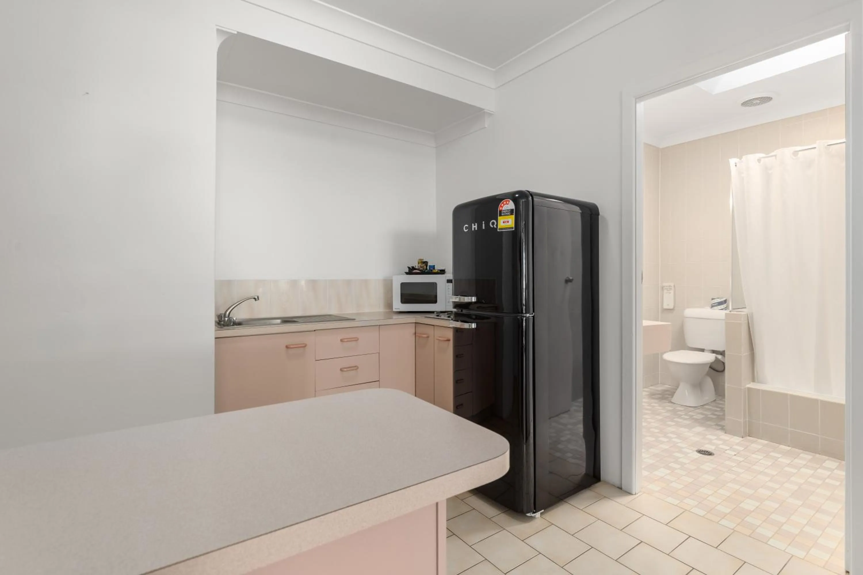 Kitchen or kitchenette in Motel Miramar