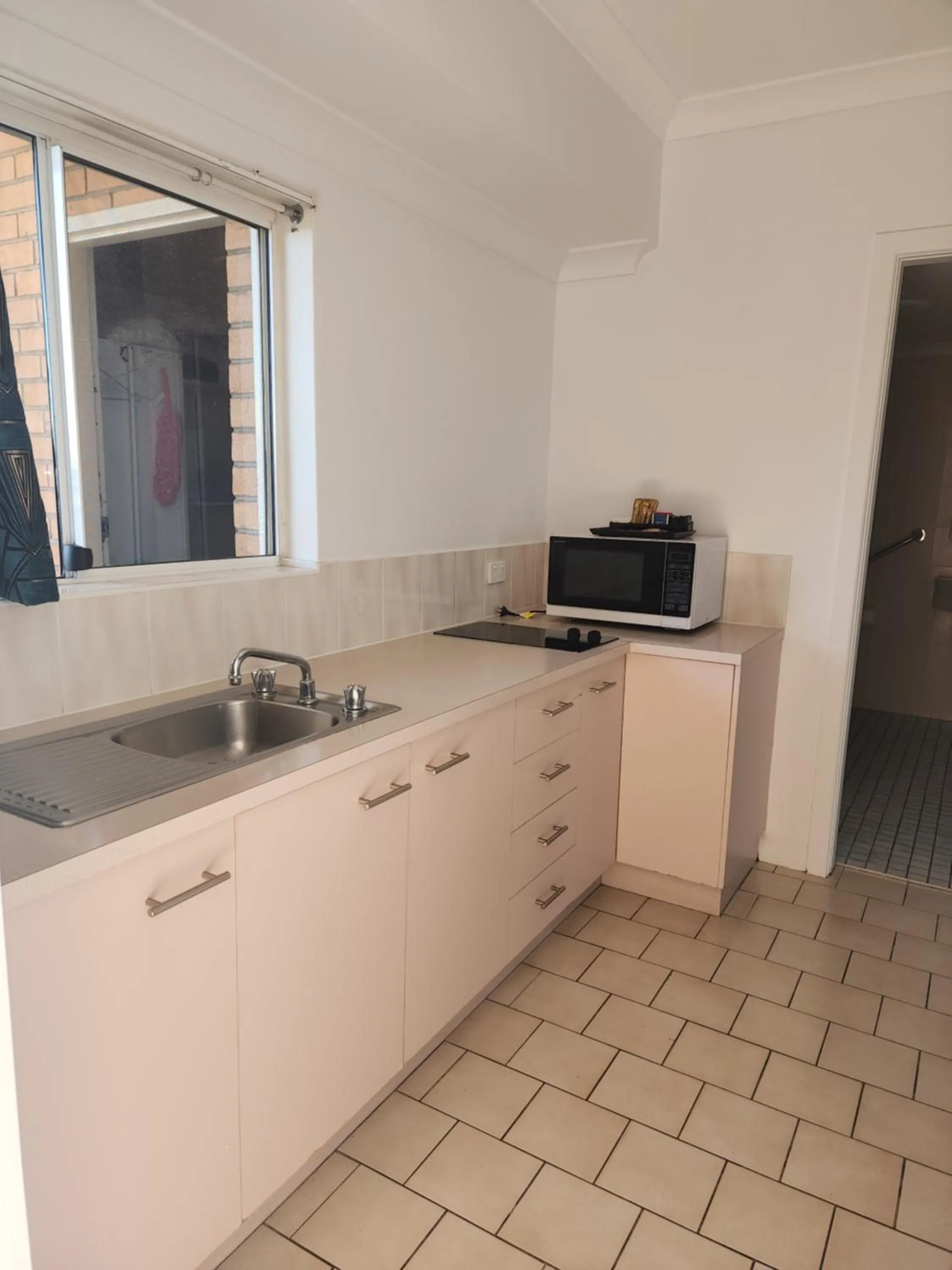 Kitchen or kitchenette in Motel Miramar