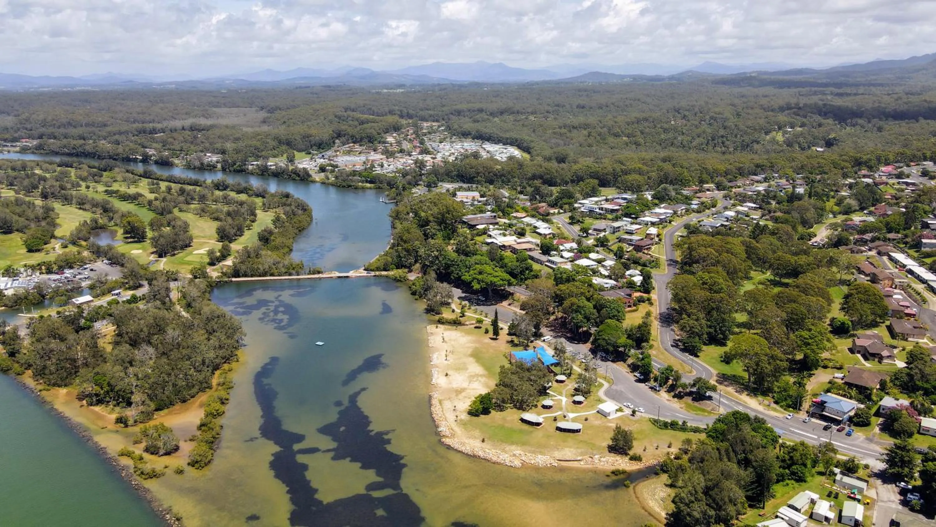 Bird's eye view in Motel Miramar