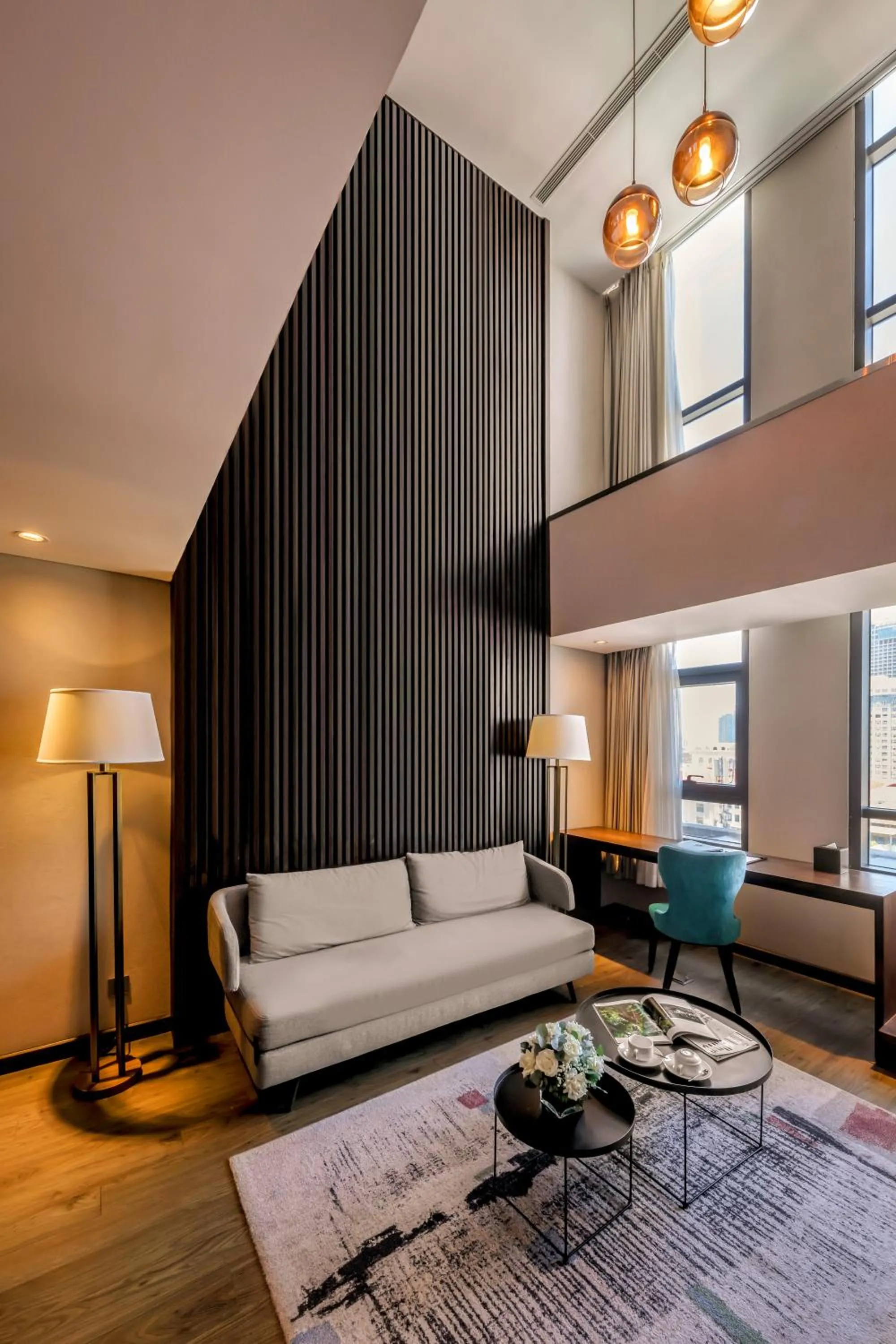 Seating area in New Orient Hotel Da Nang