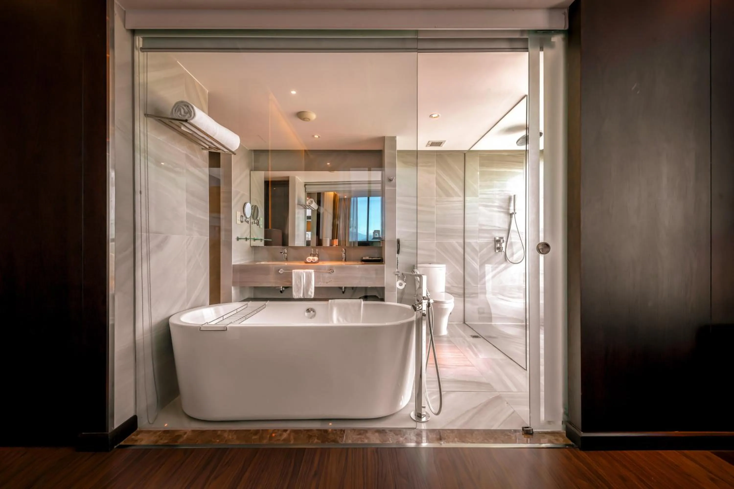 Bathroom in New Orient Hotel Da Nang