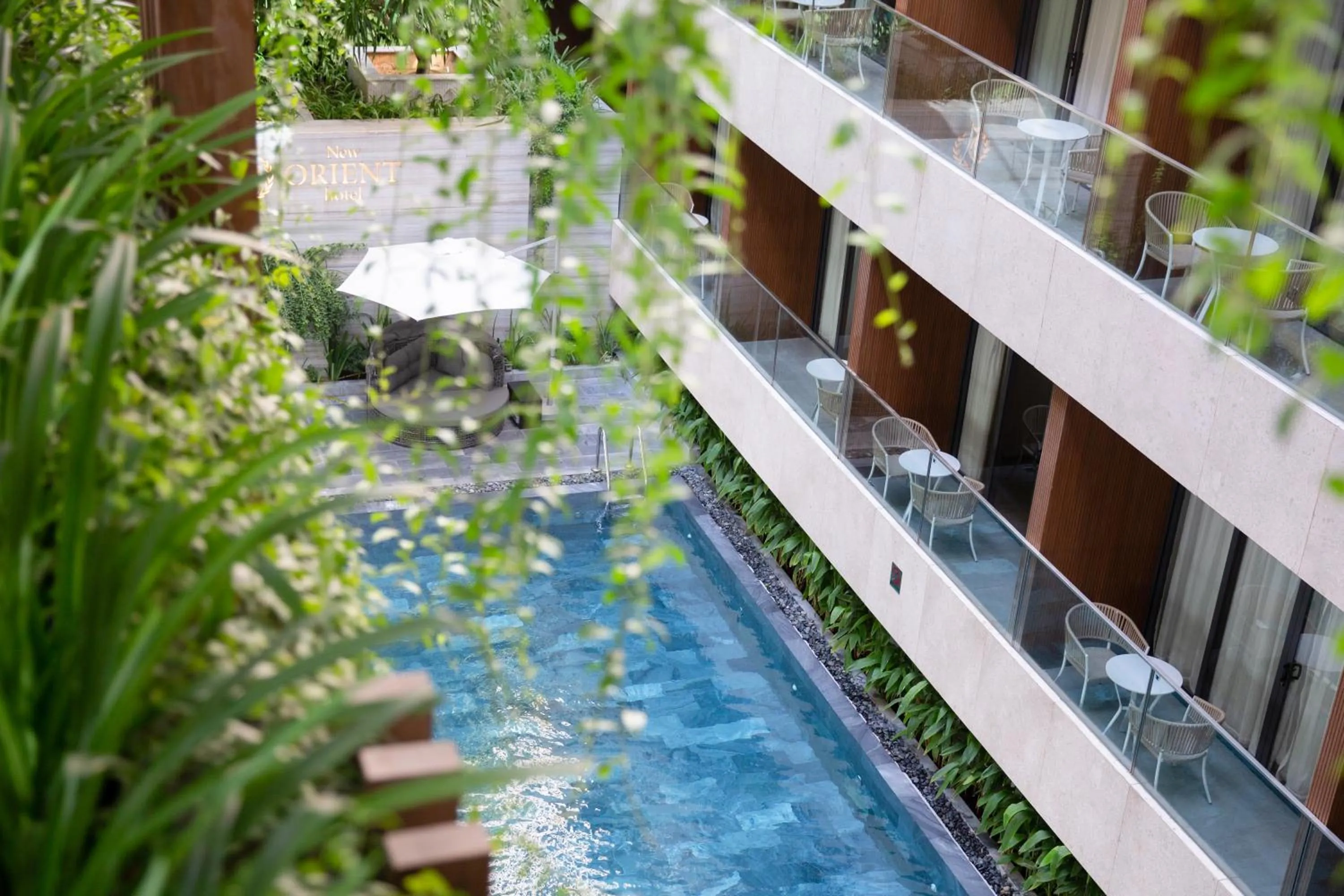 Swimming pool in New Orient Hotel Da Nang