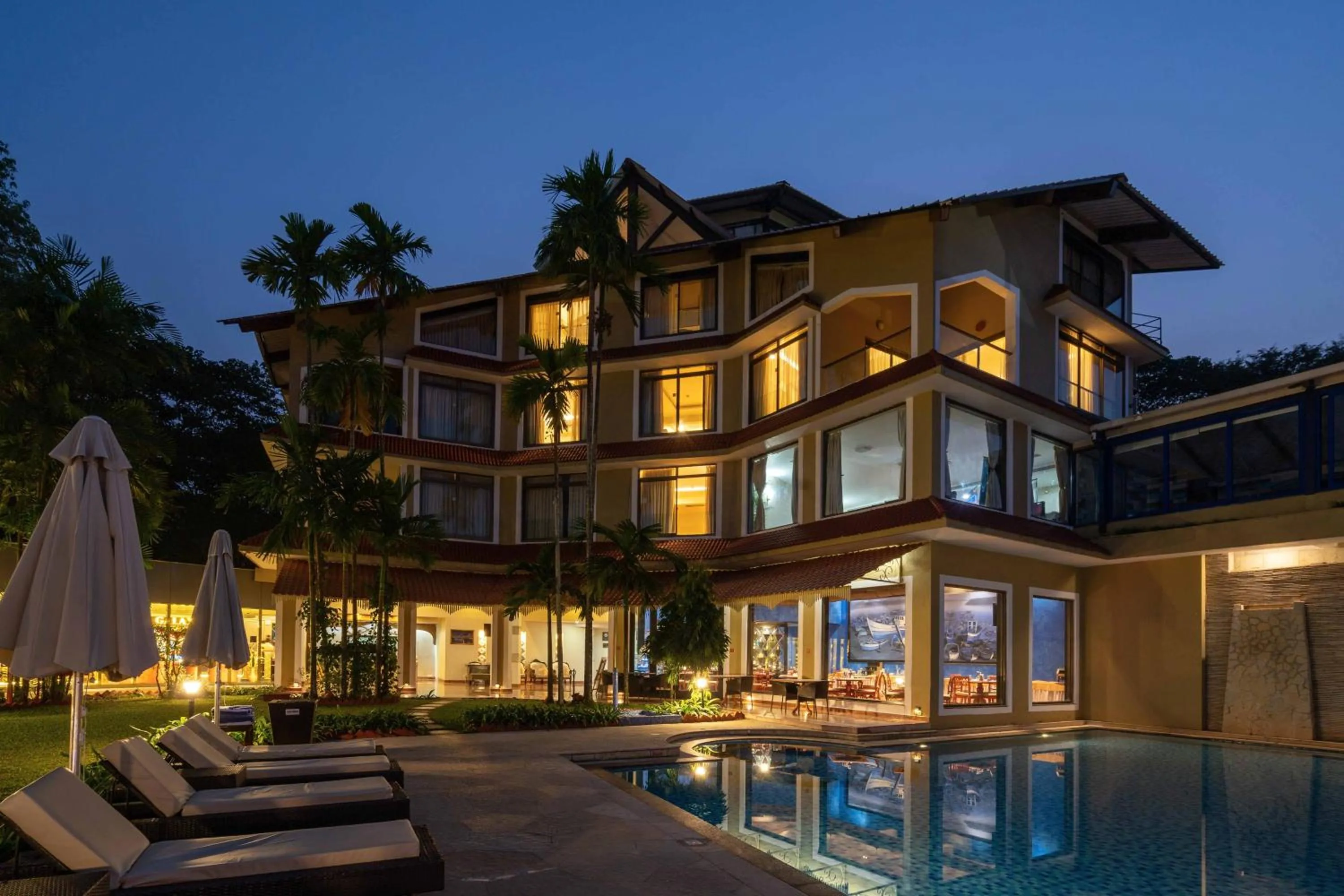 Property building in The Crown Goa