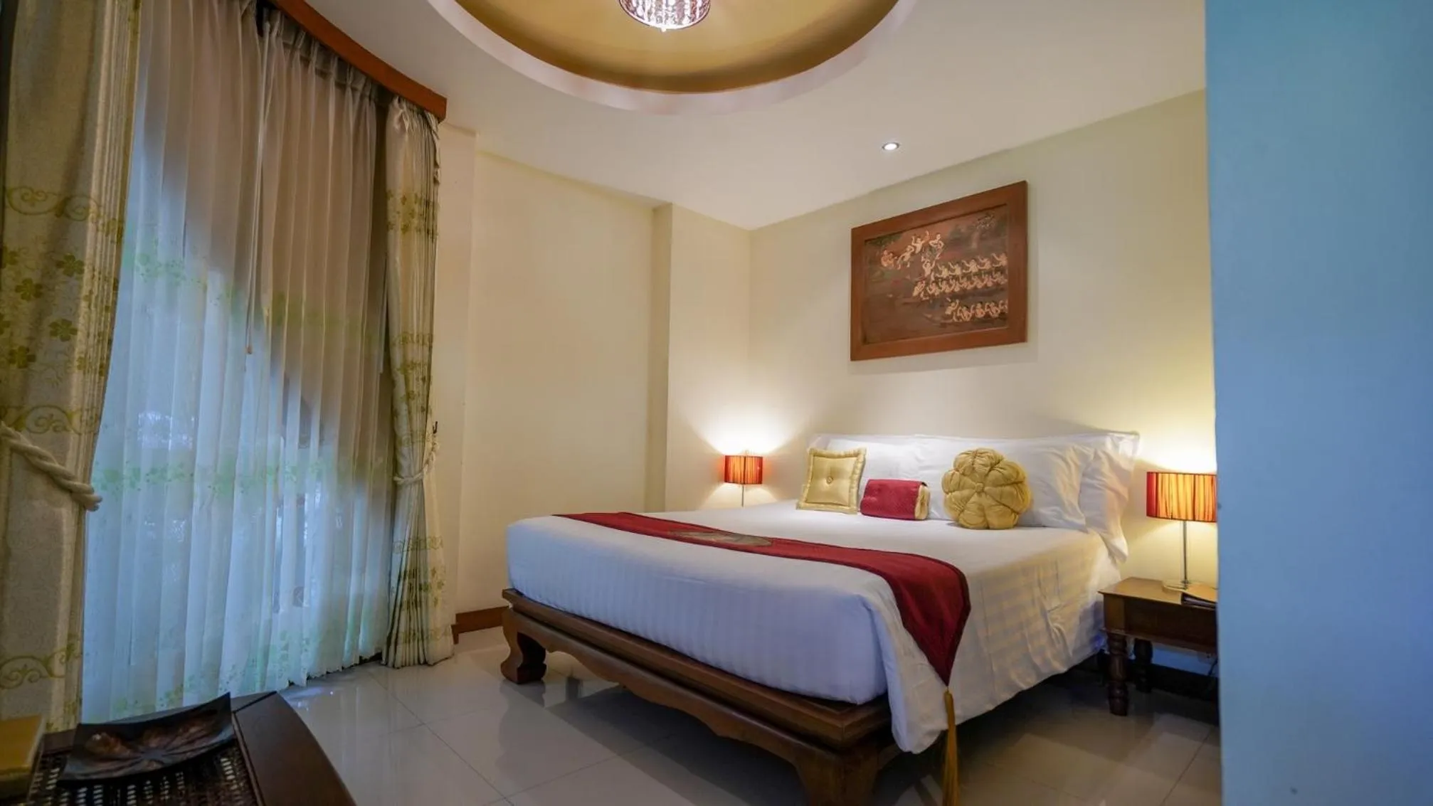 Bed in Kodchasri Thani Hotel Chiangmai