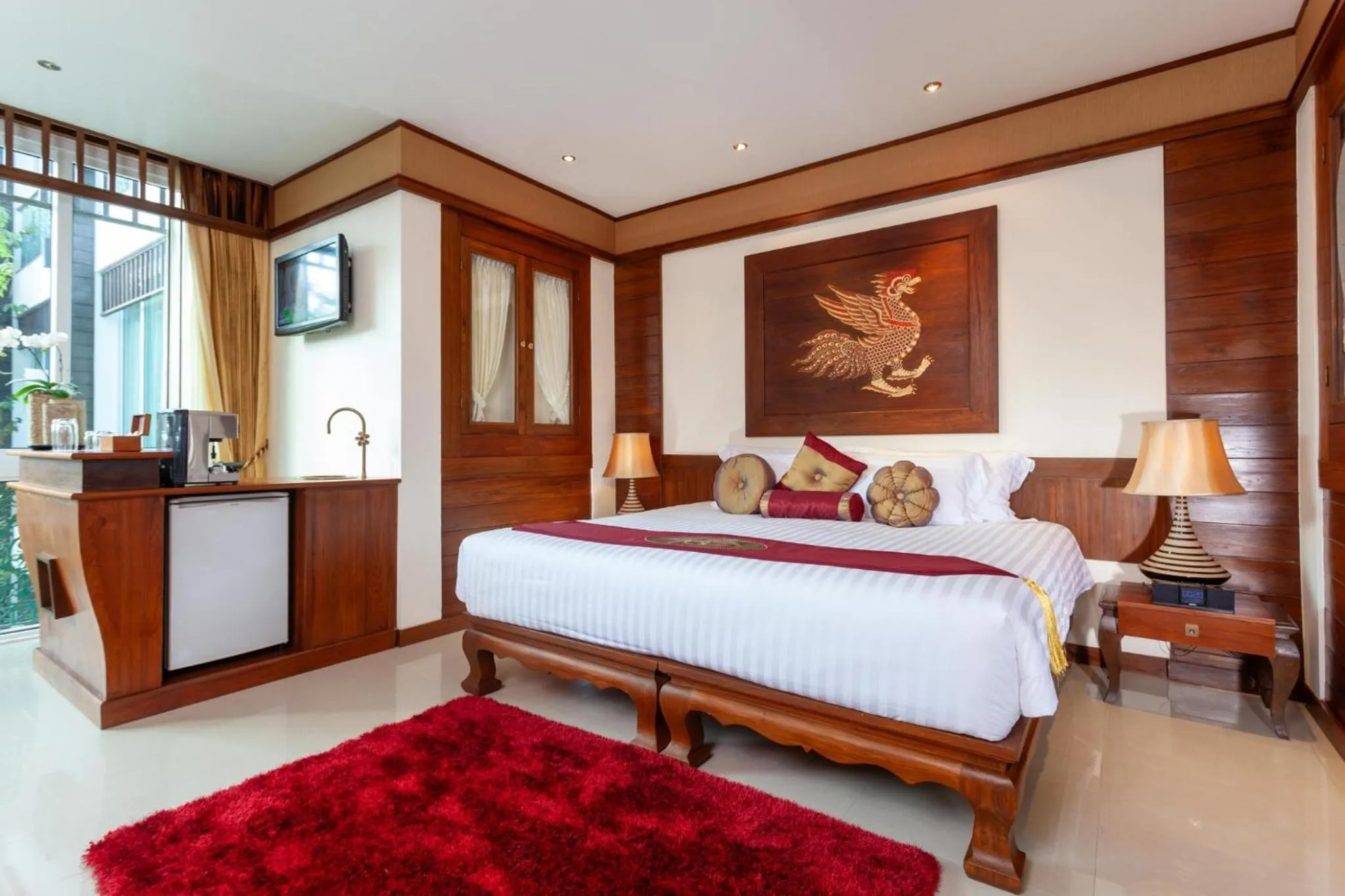 Bedroom, Bed in Kodchasri Thani Hotel Chiangmai