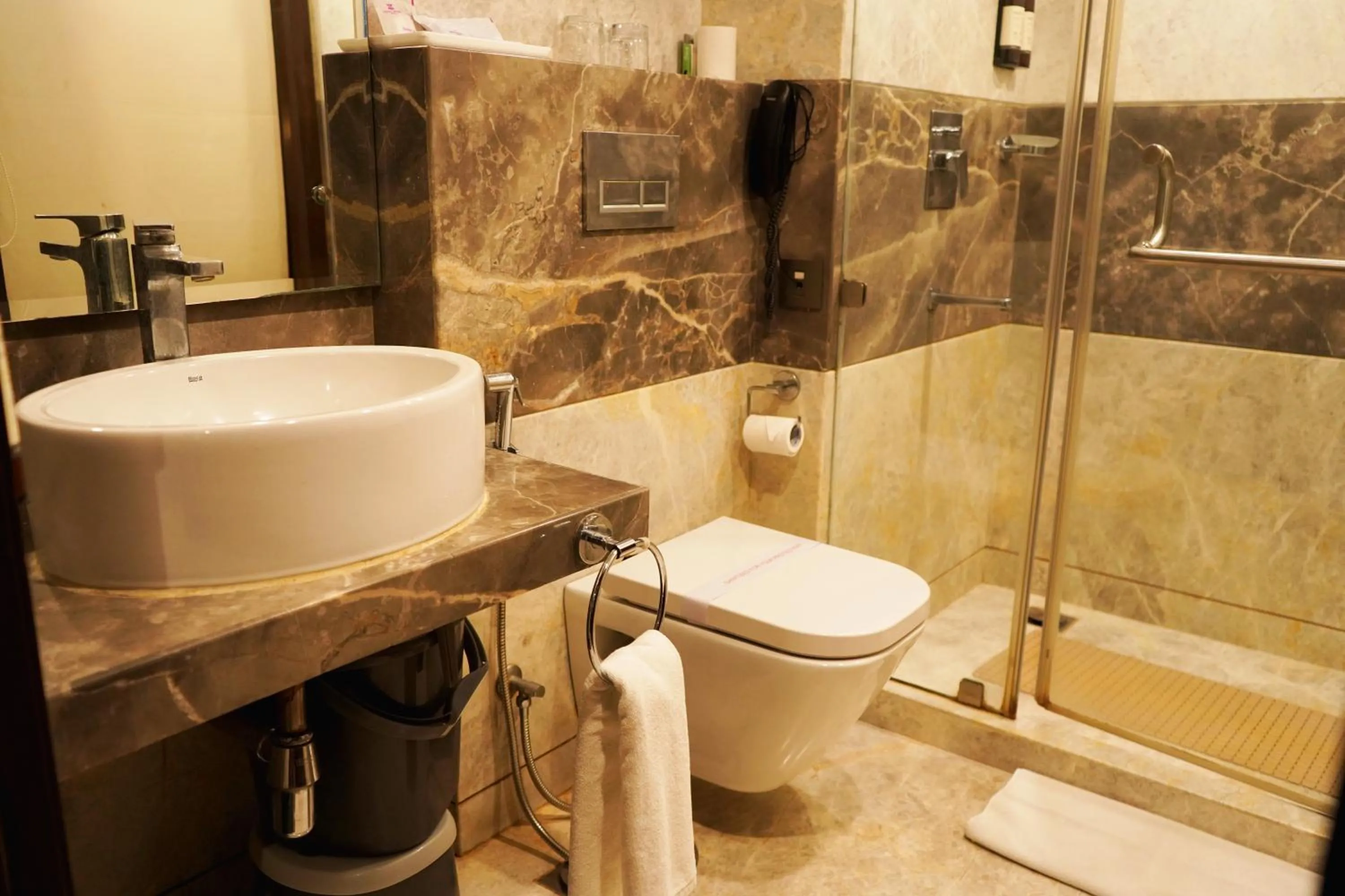 Bathroom in Regenta Central the Crystal Kanpur,