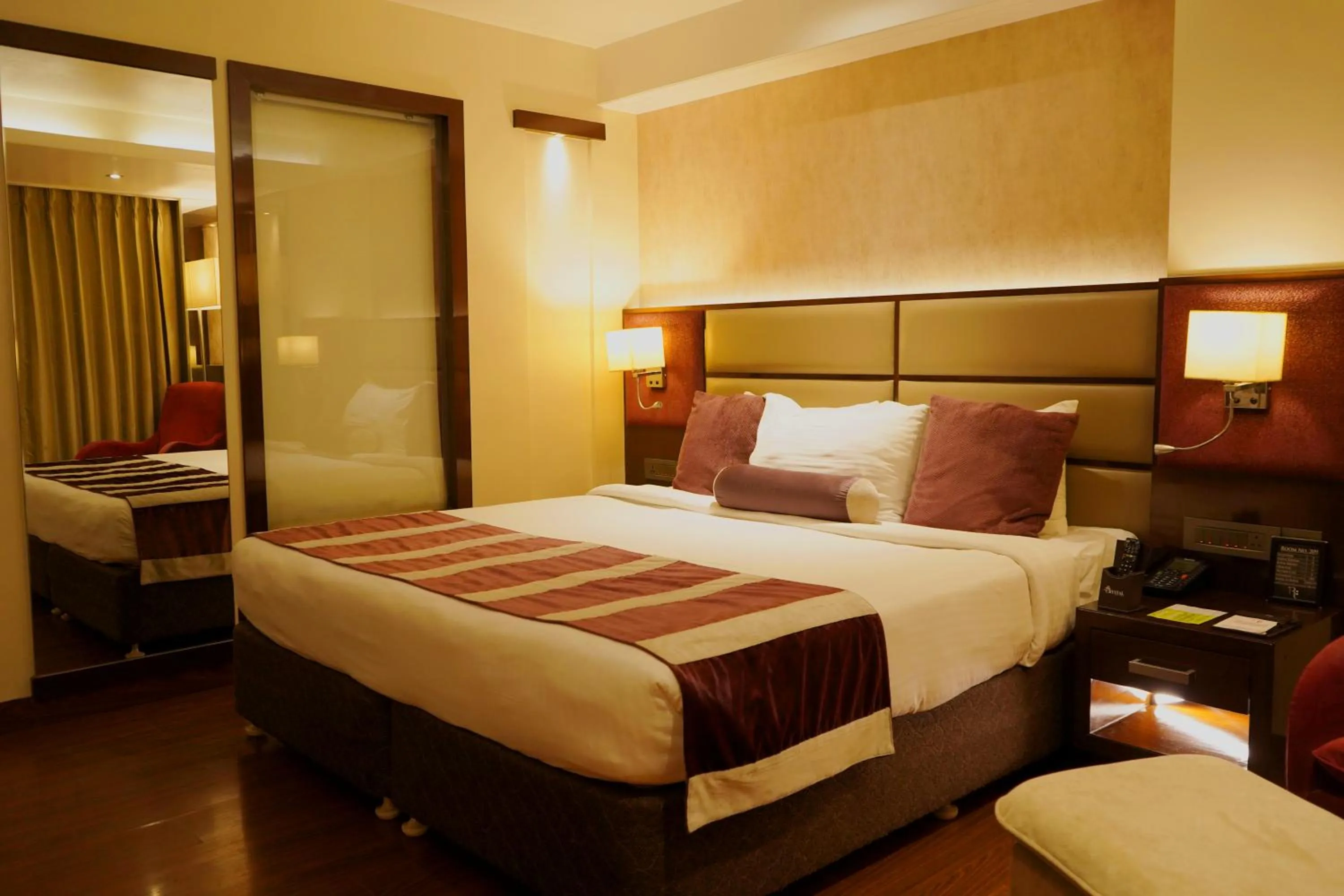 Bed in Regenta Central the Crystal Kanpur,