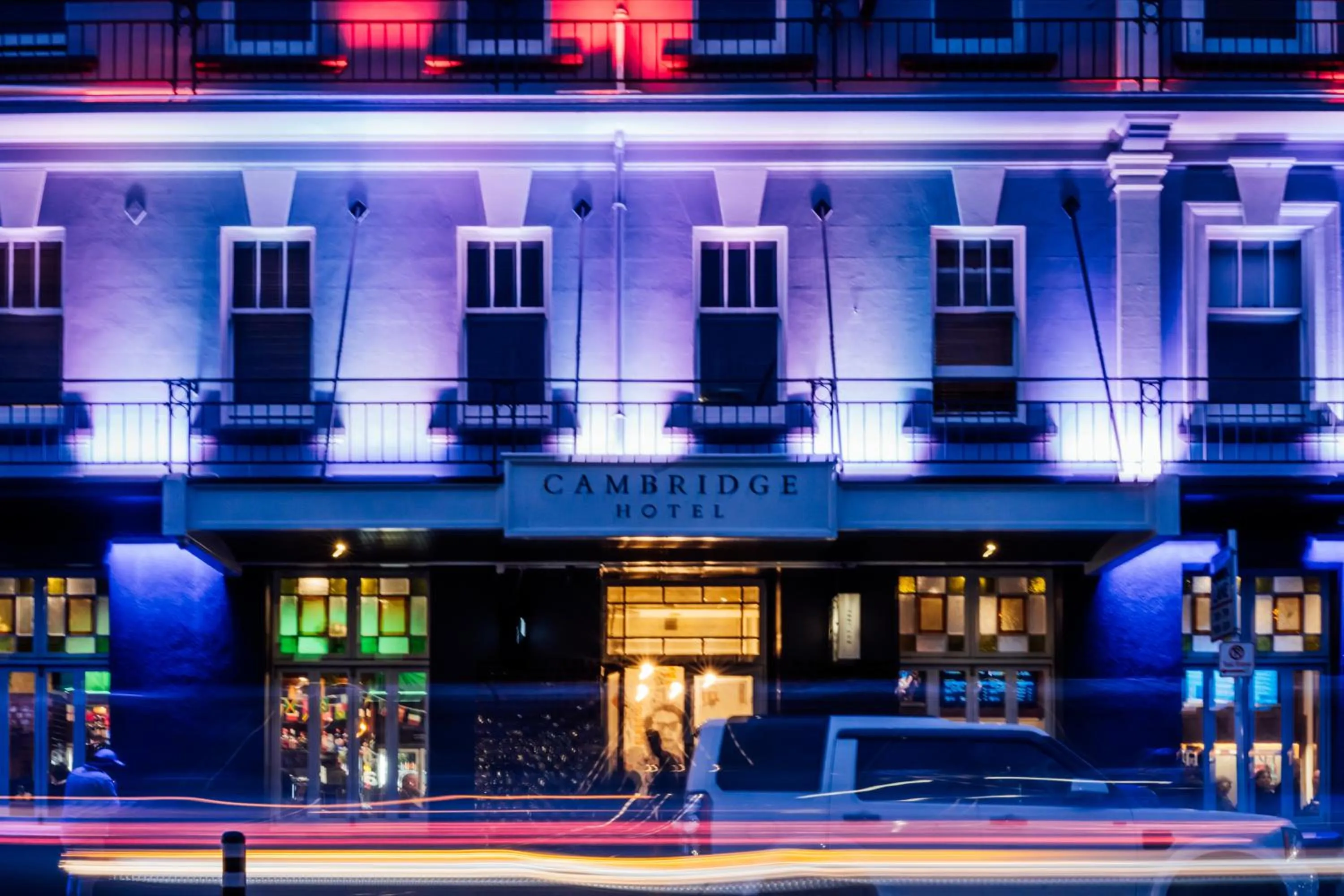 Property building in The Cambridge Hotel & Backpackers