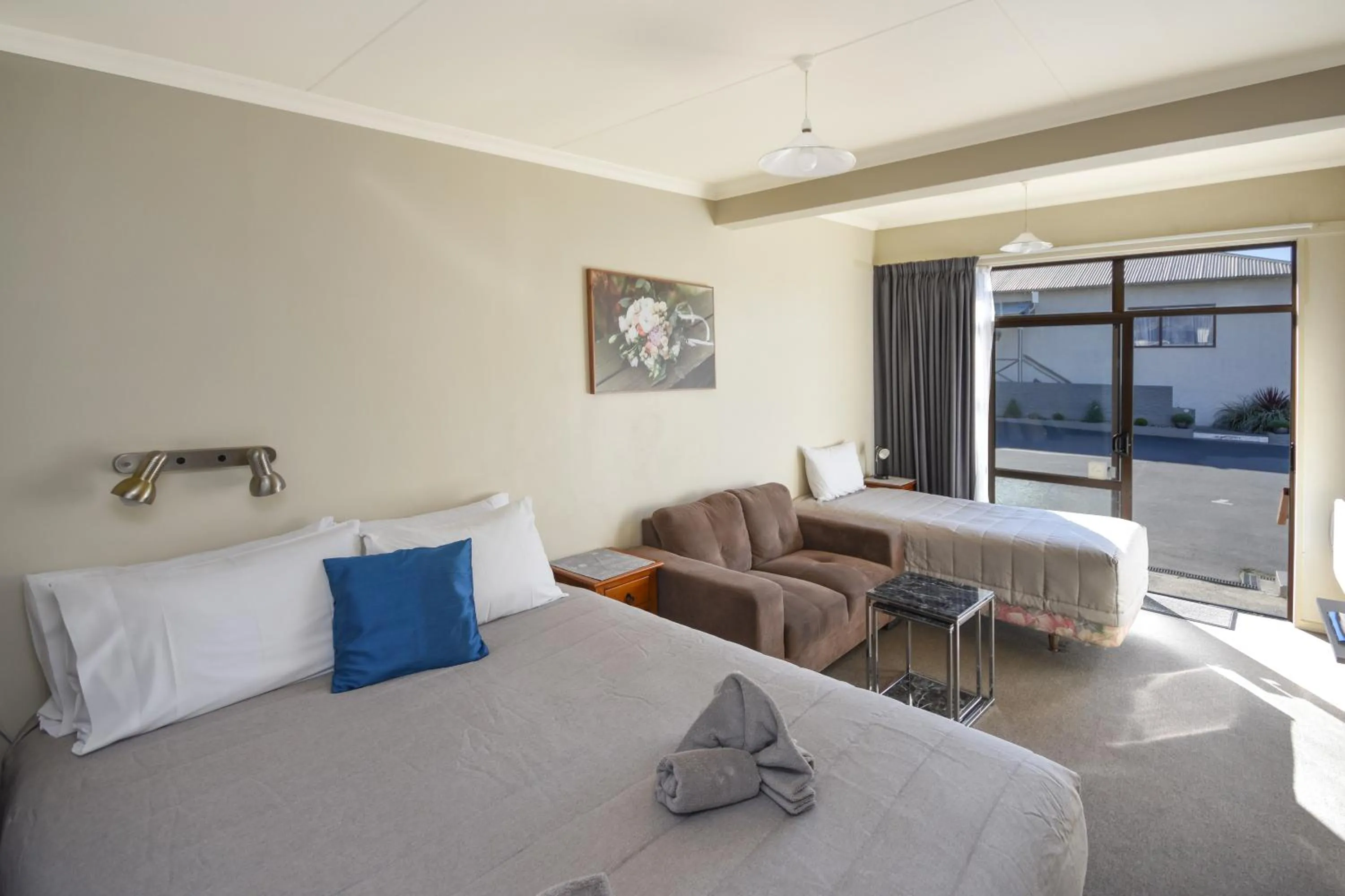 Area and facilities, Bed in Garden Motel