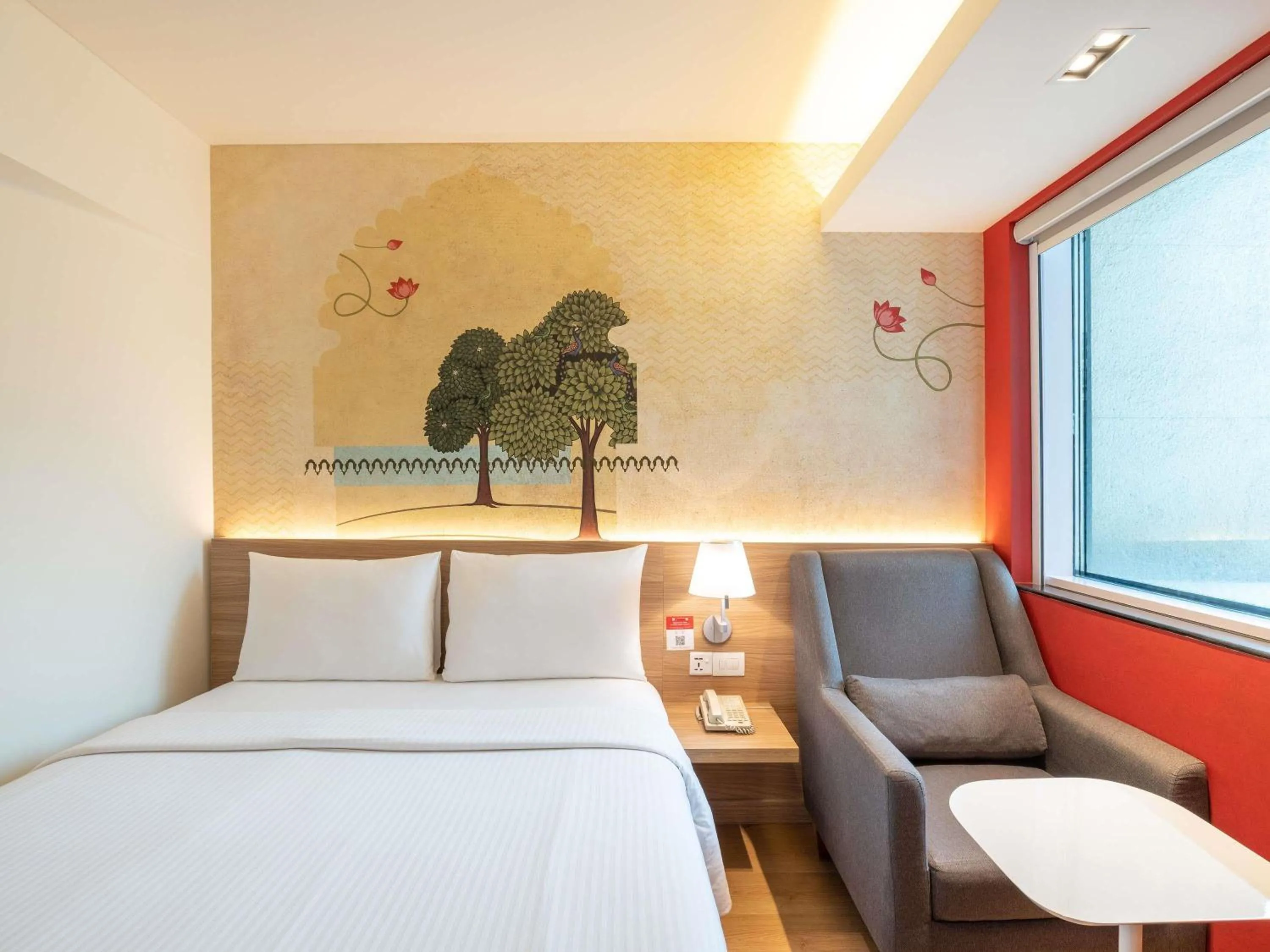 Bedroom, Bed in ibis Mumbai Airport - An Accor Brand