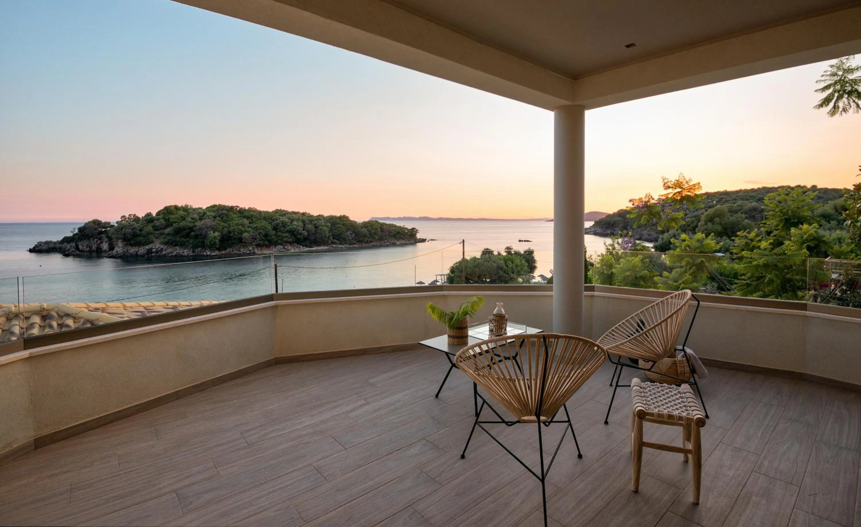 Balcony/Terrace in Prima Vista Beachfront Boutique Hotel