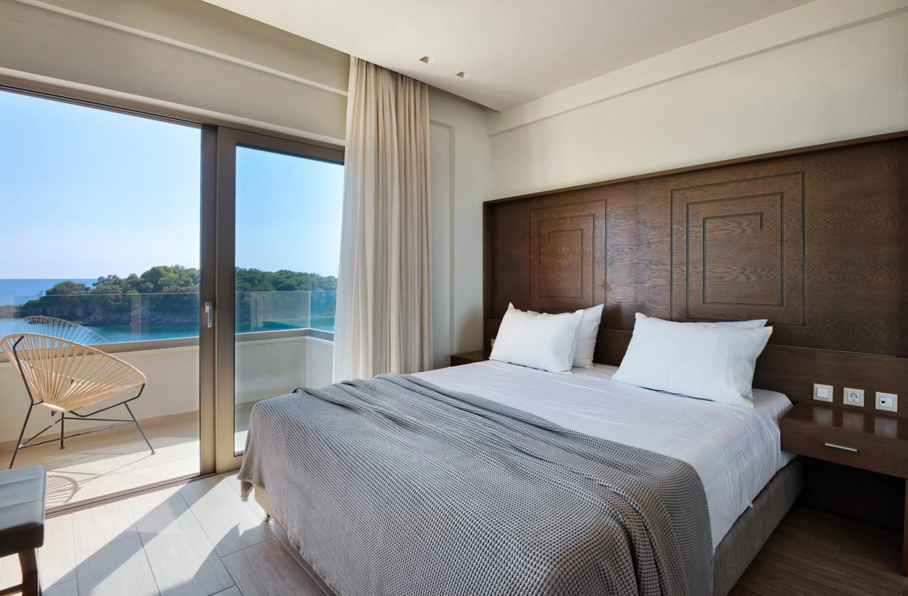 Bedroom in Prima Vista Beachfront Boutique Hotel