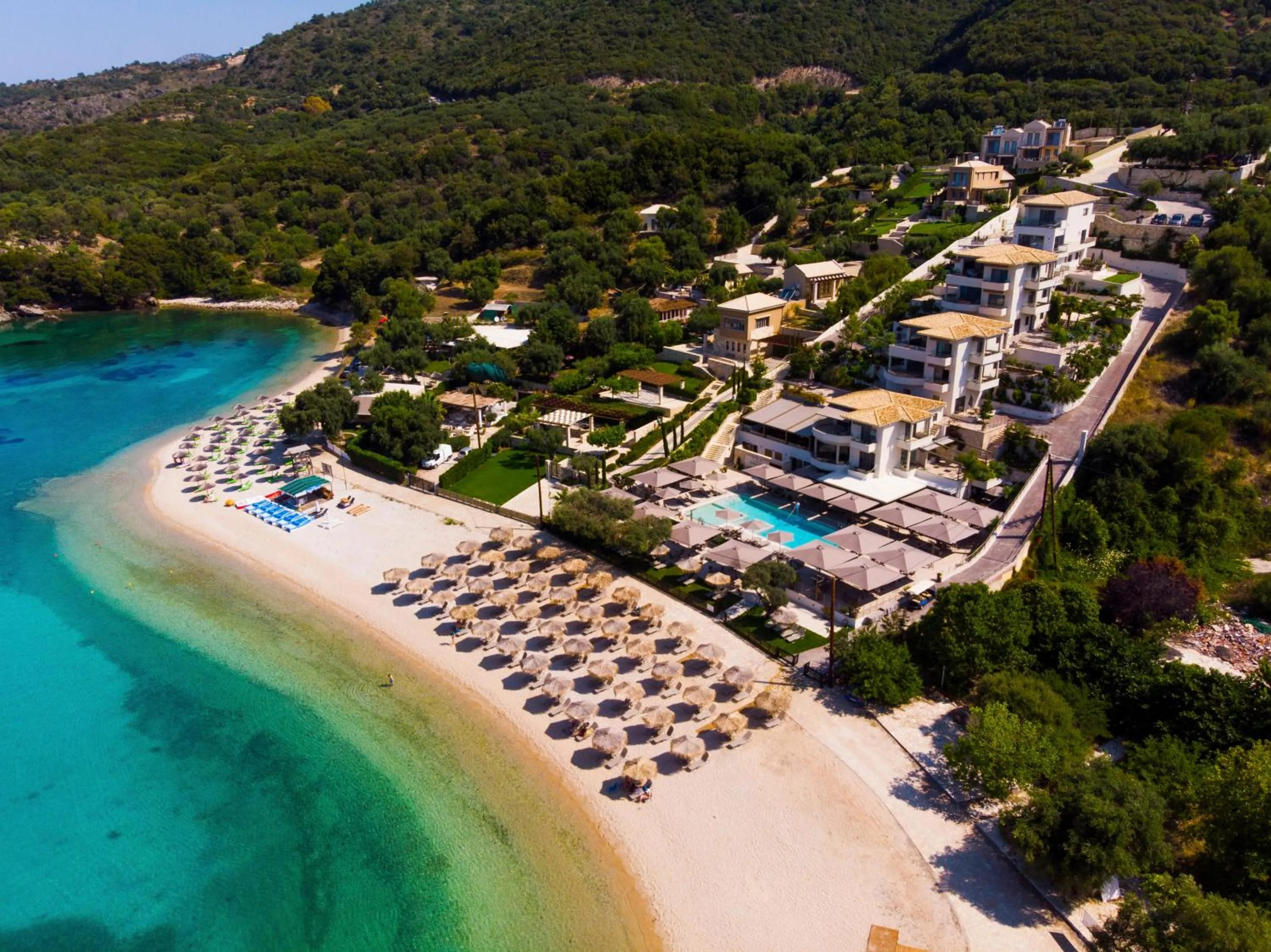 Bird's eye view in Prima Vista Beachfront Boutique Hotel