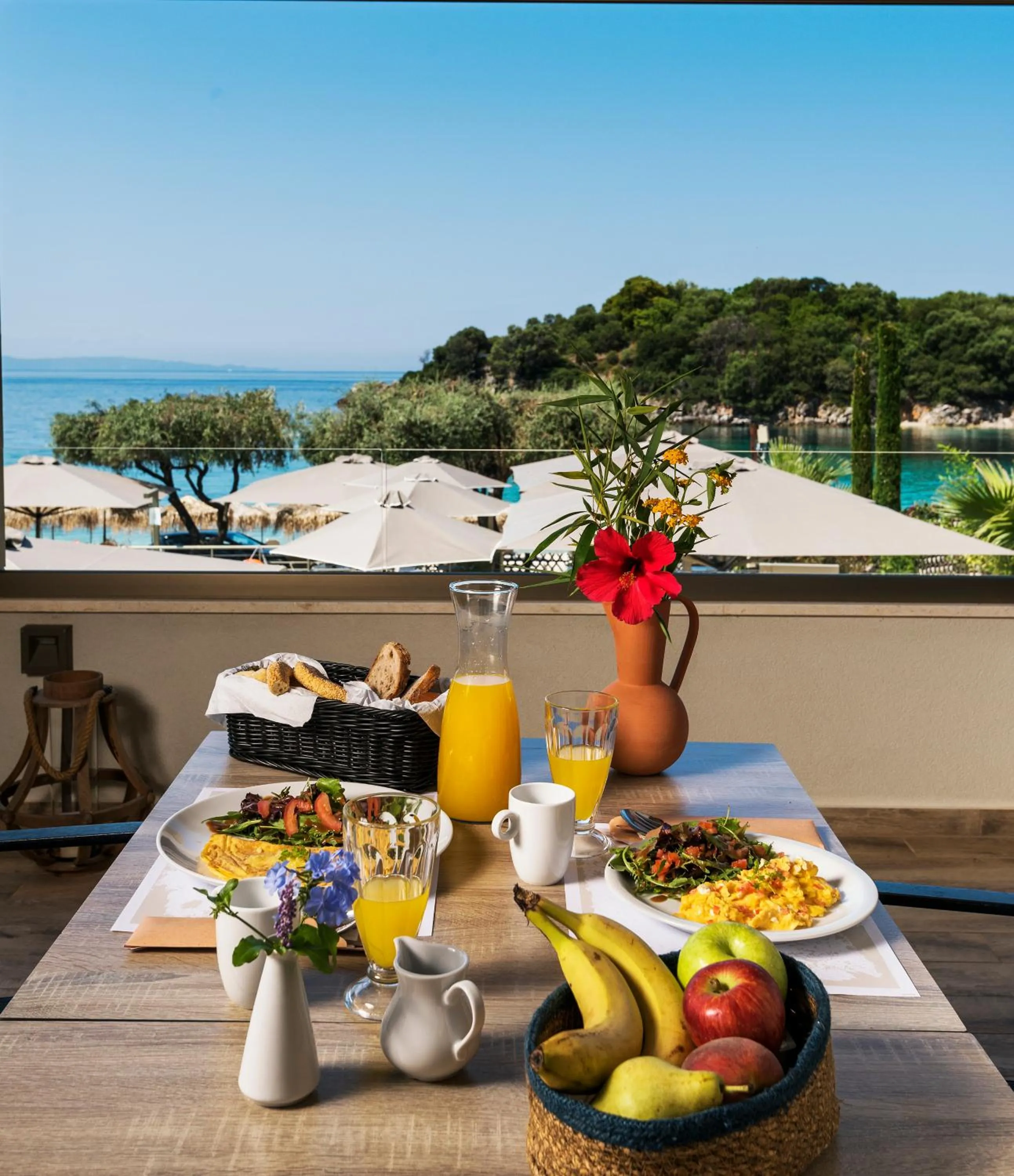 Balcony/Terrace in Prima Vista Beachfront Boutique Hotel