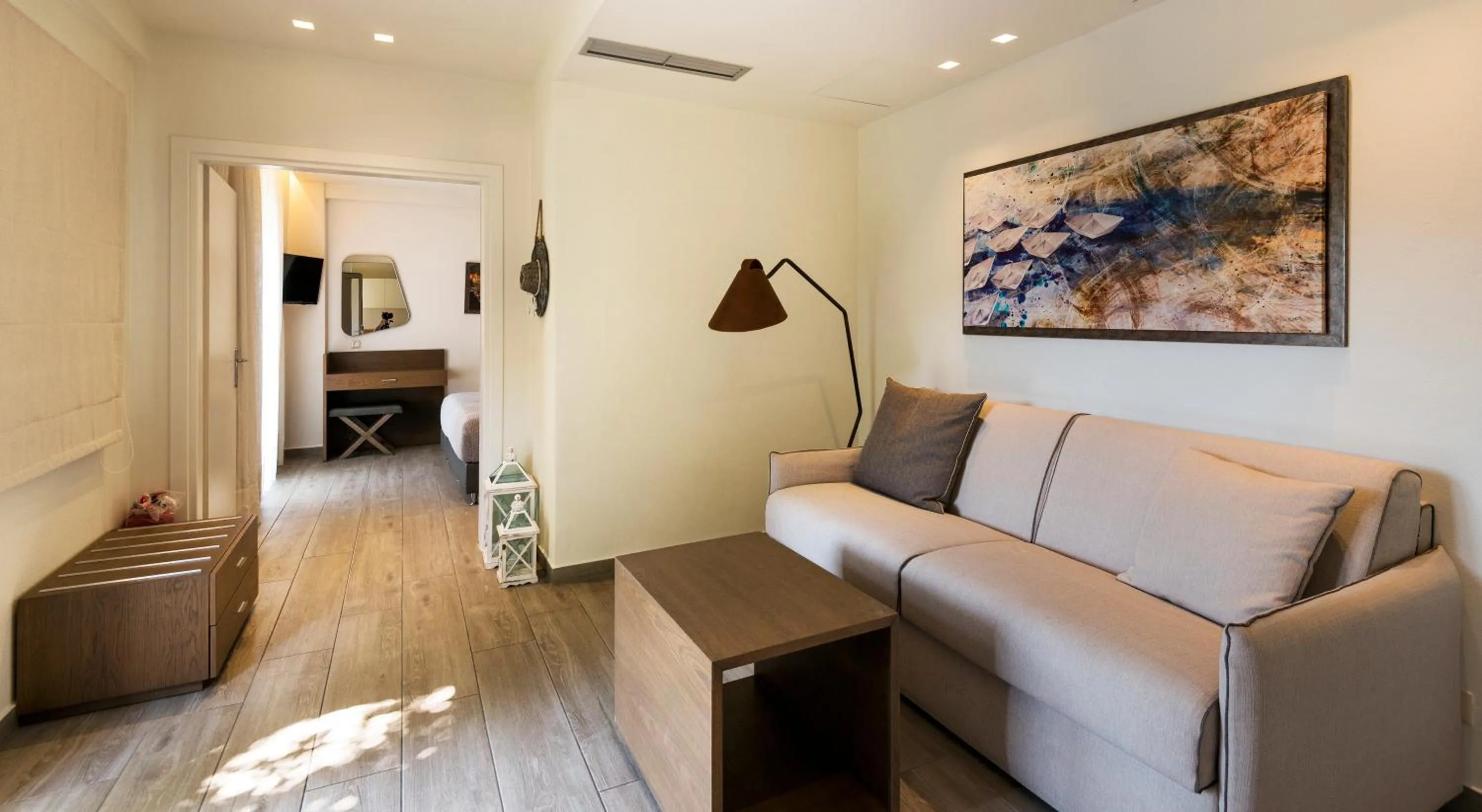 Living room in Prima Vista Beachfront Boutique Hotel