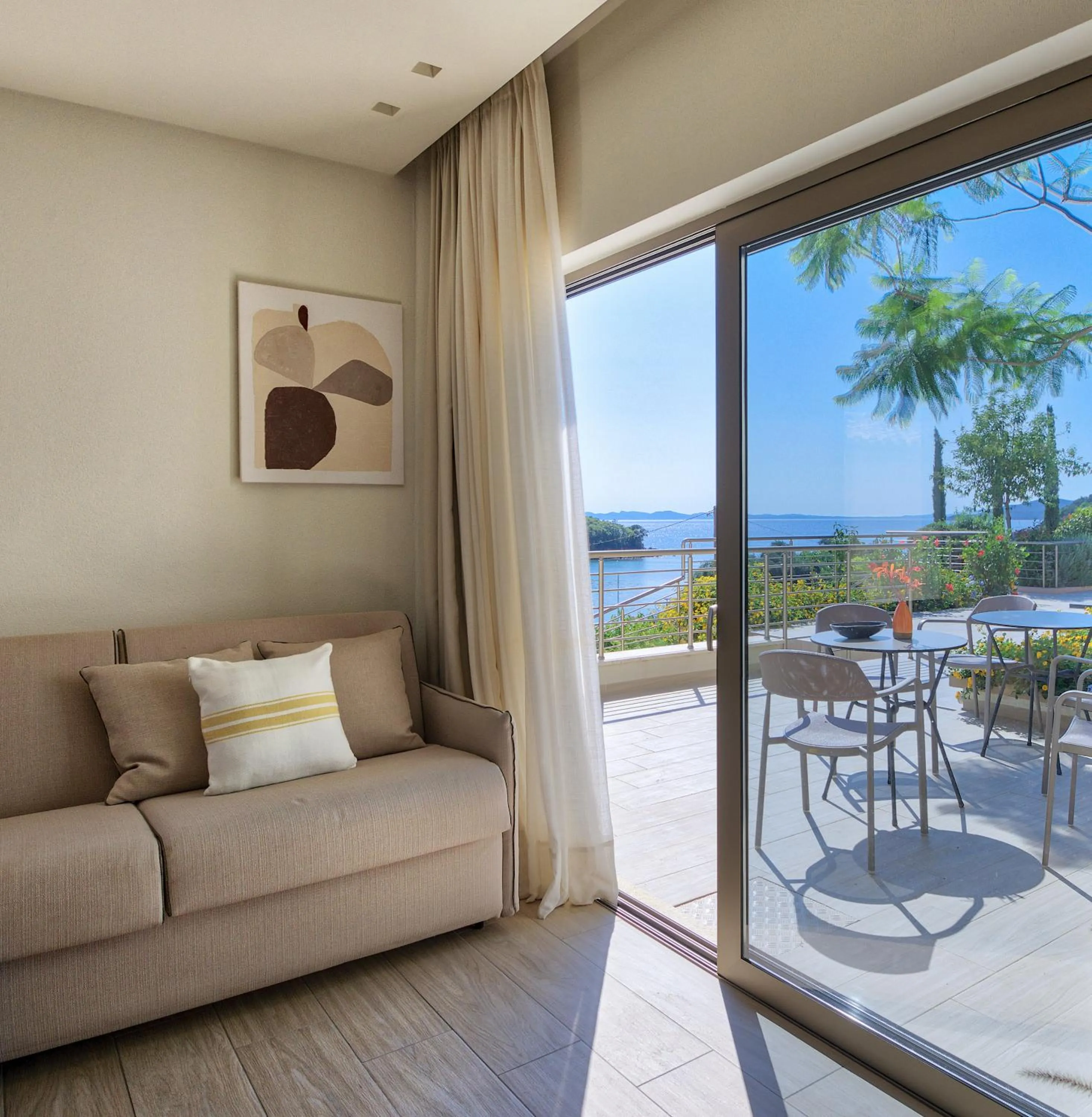 Balcony/Terrace in Prima Vista Beachfront Boutique Hotel