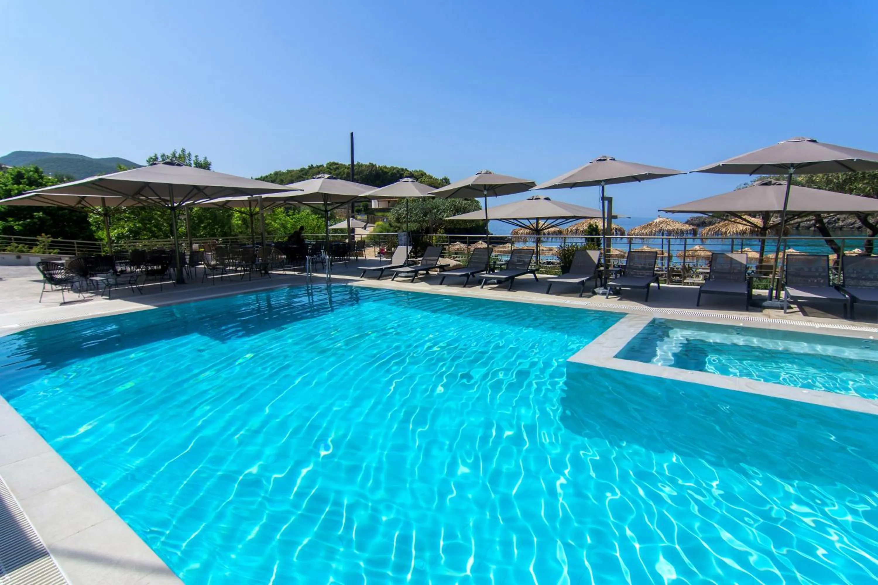 Swimming pool in Prima Vista Beachfront Boutique Hotel