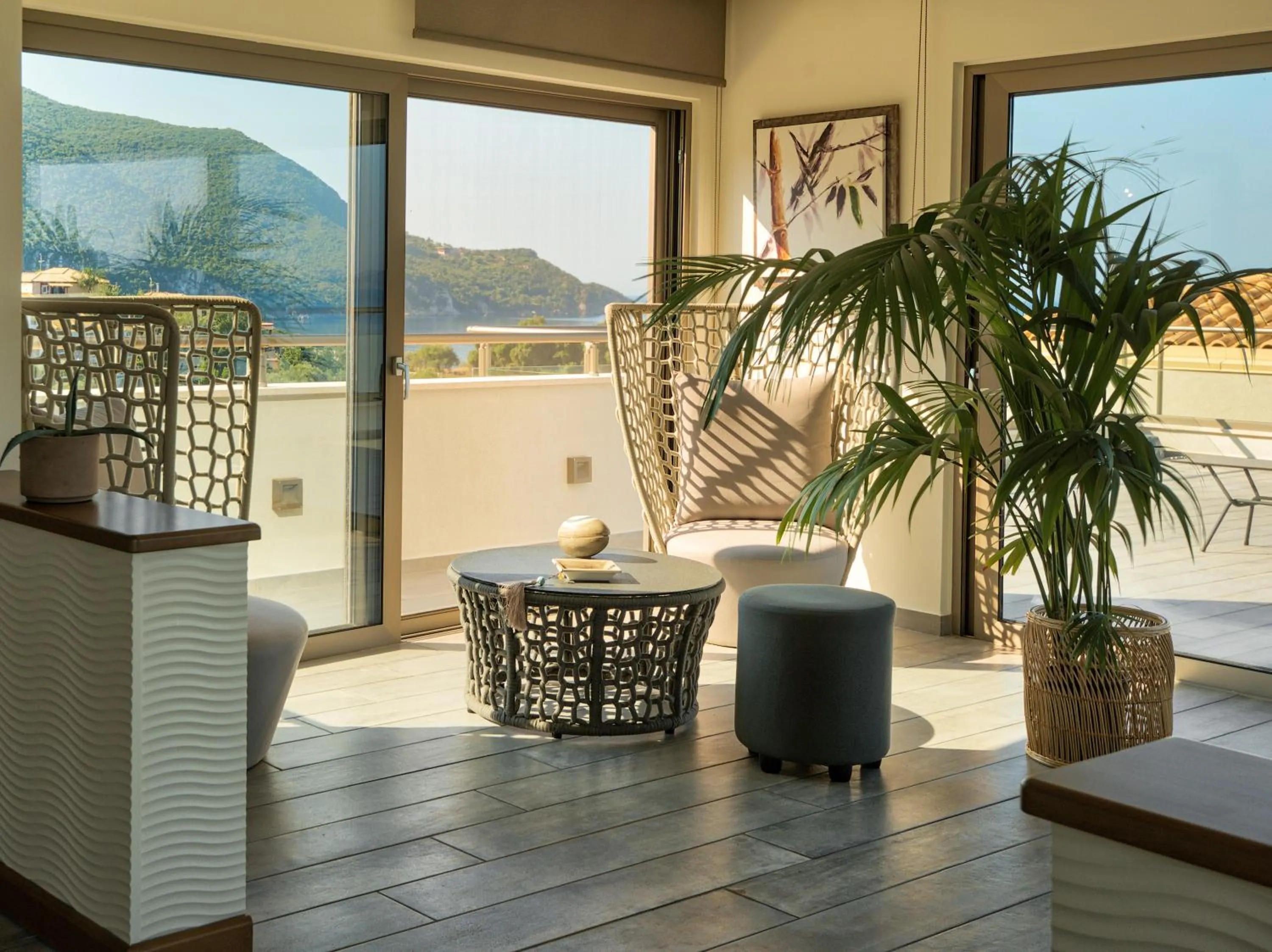 Lobby or reception in Prima Vista Beachfront Boutique Hotel