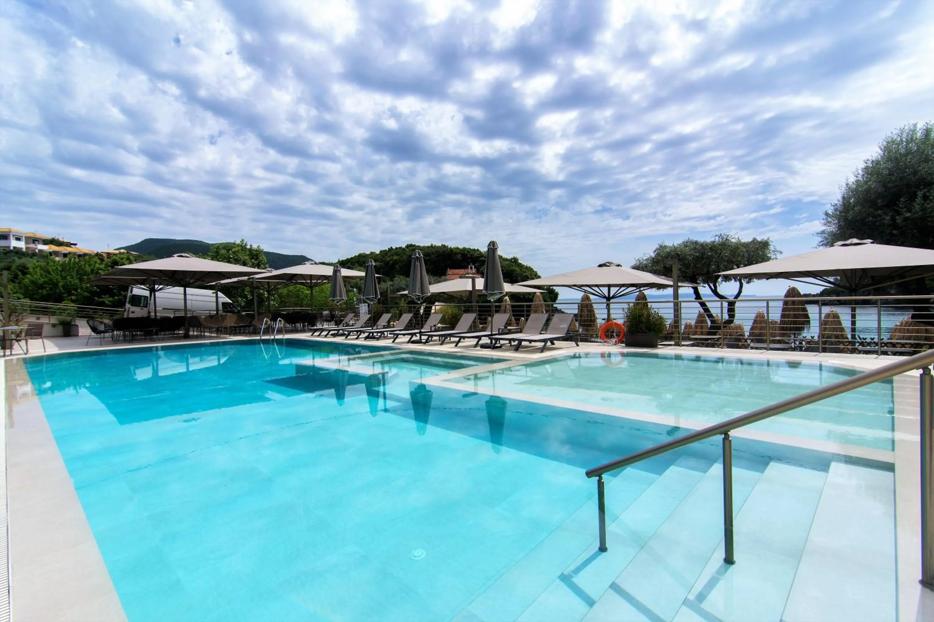 Swimming pool in Prima Vista Beachfront Boutique Hotel