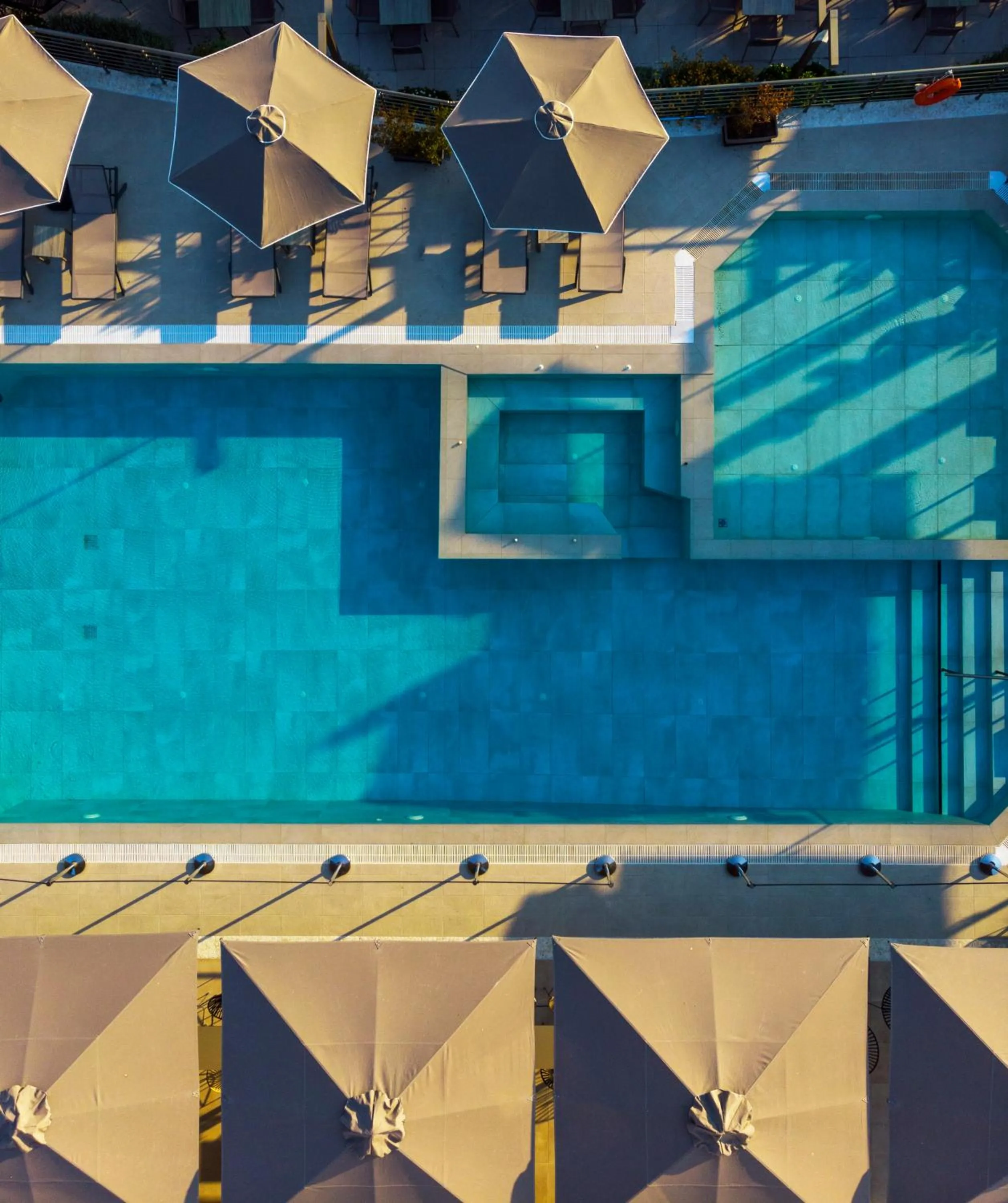 Pool view in Prima Vista Beachfront Boutique Hotel