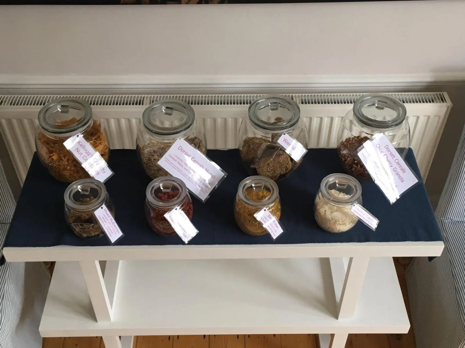 Food and drinks in The Lilac Door