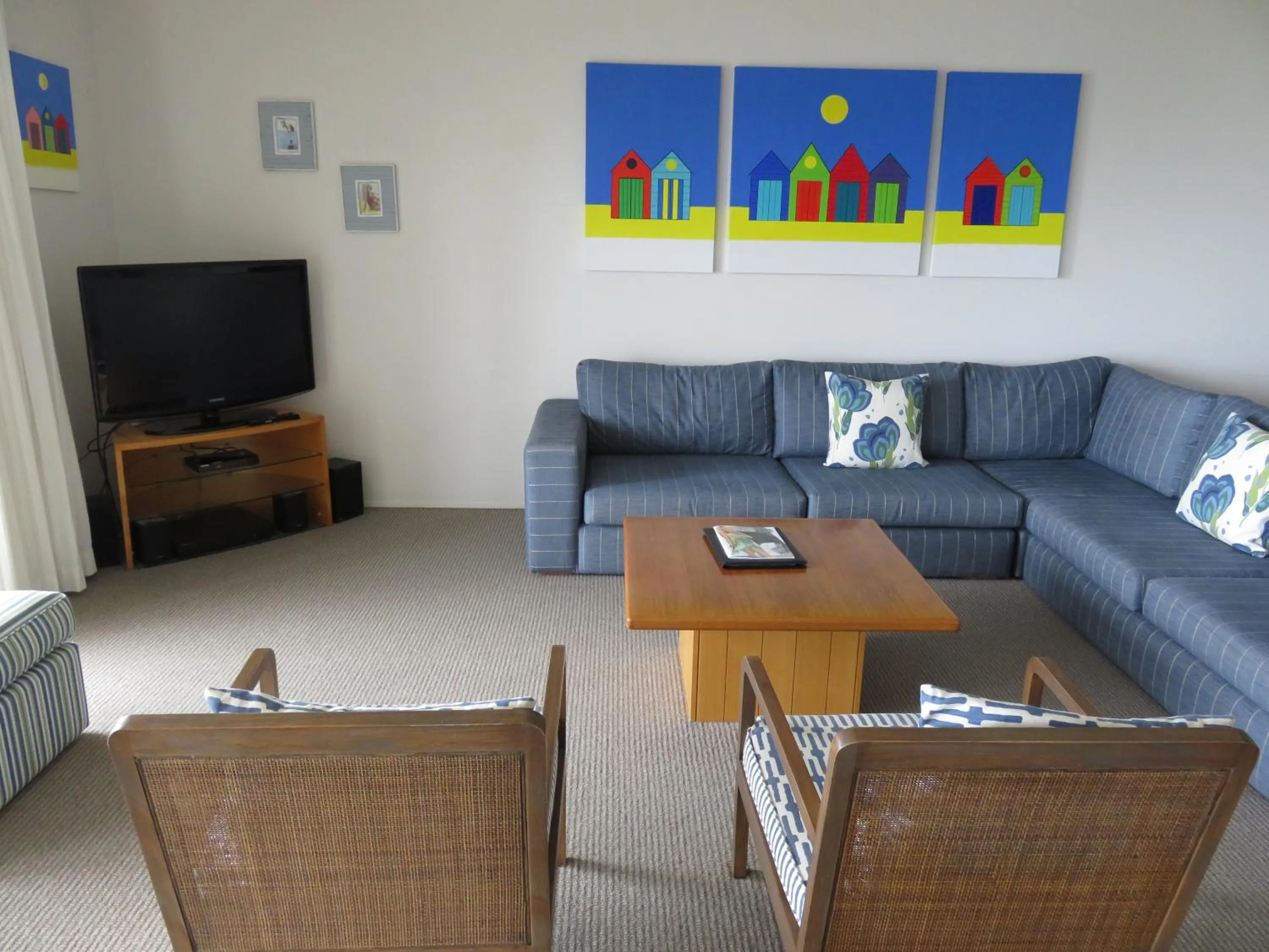 Living room in Sunseeker Holiday Apartments