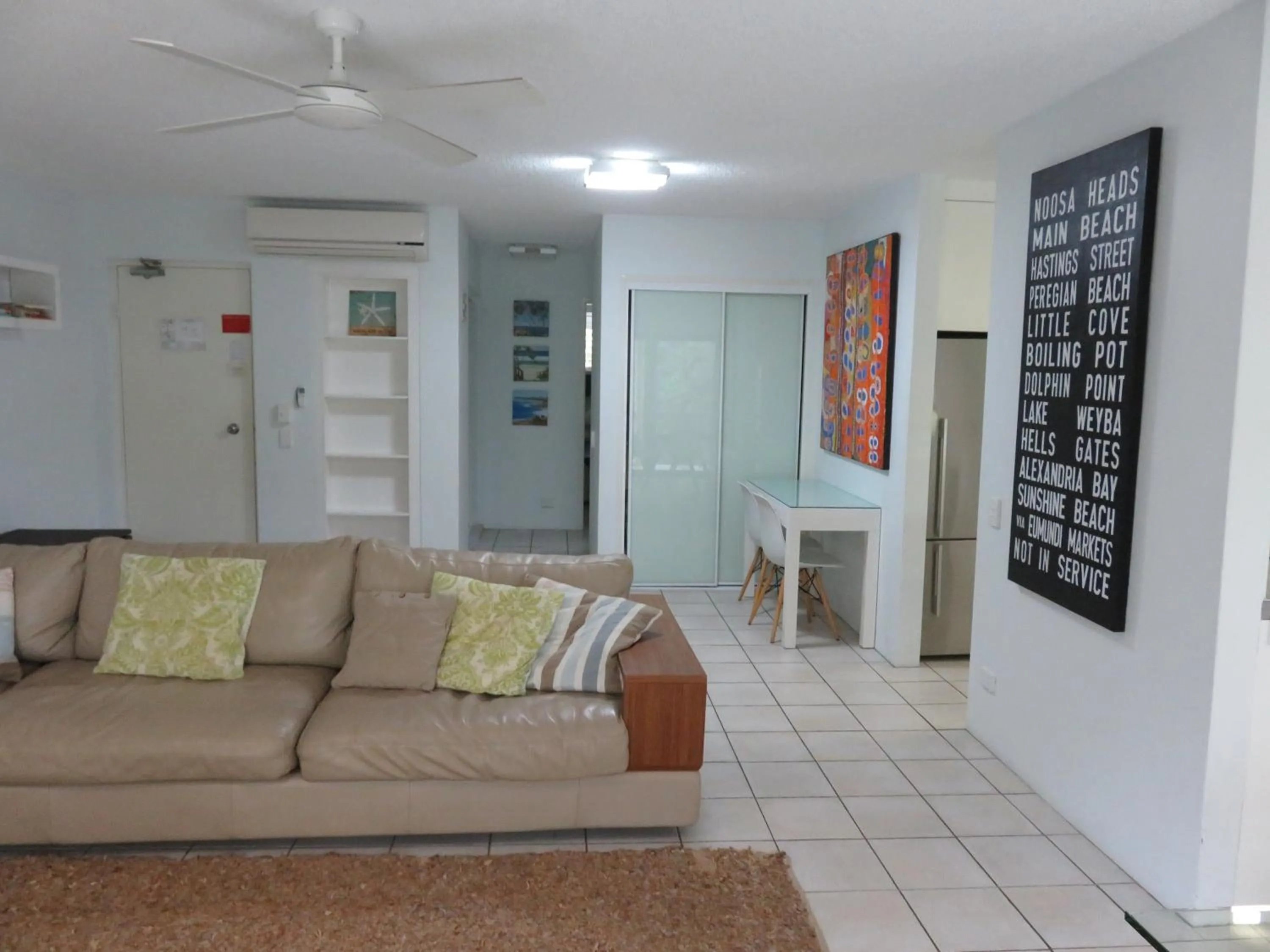 Living room in Sunseeker Holiday Apartments