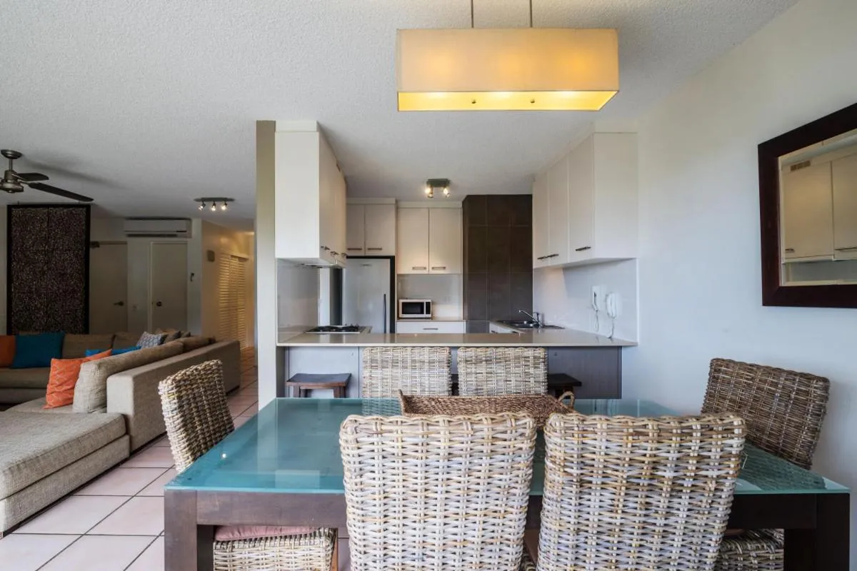 Dining area in Sunseeker Holiday Apartments