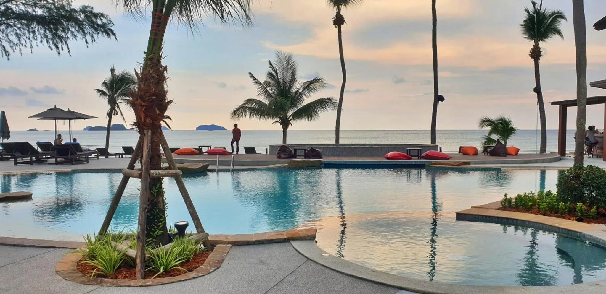 Swimming pool in Klong Prao Resort