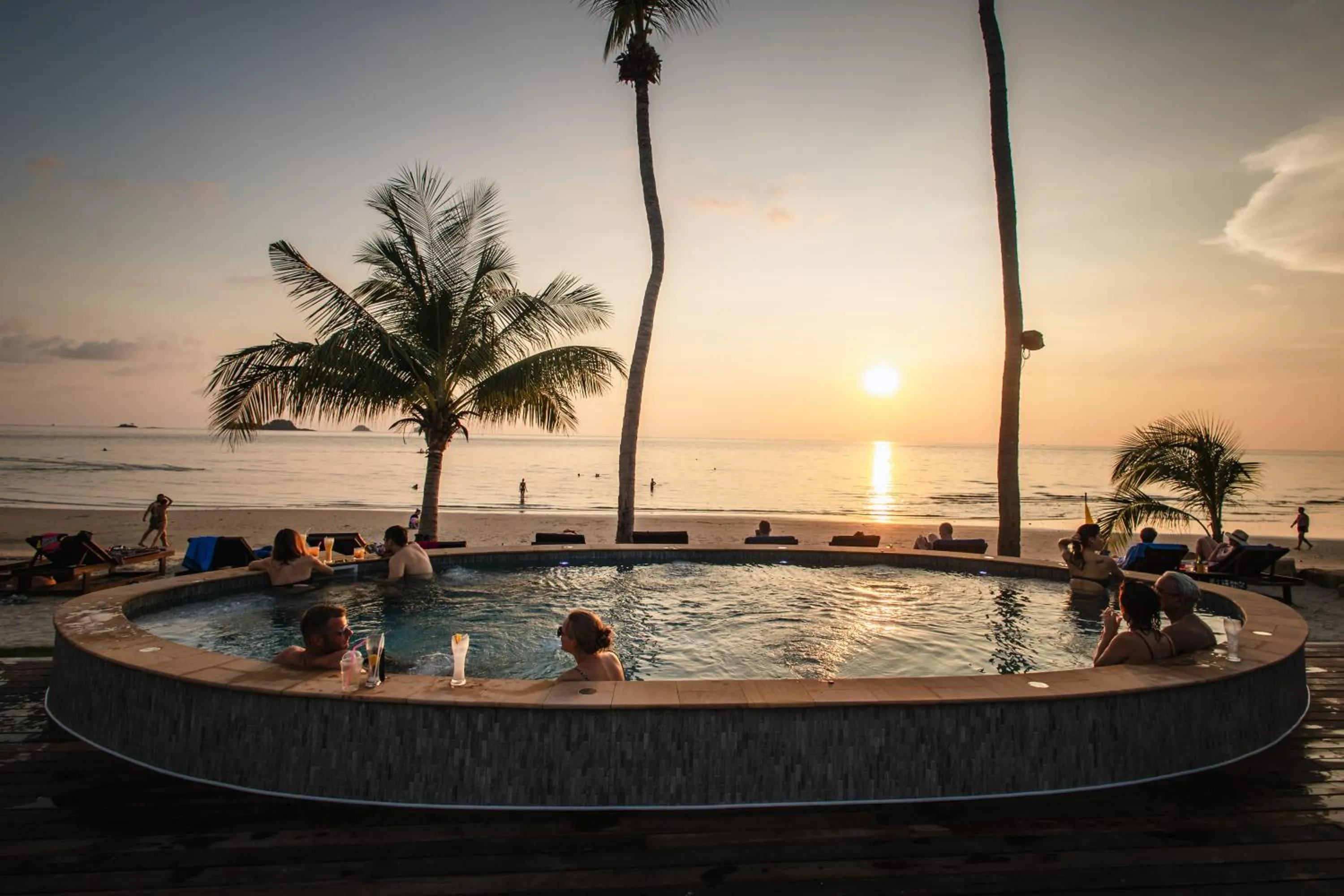 Hot Tub in Klong Prao Resort