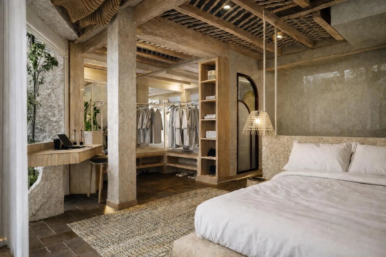 Bed in Koh Chang Grandview Resort