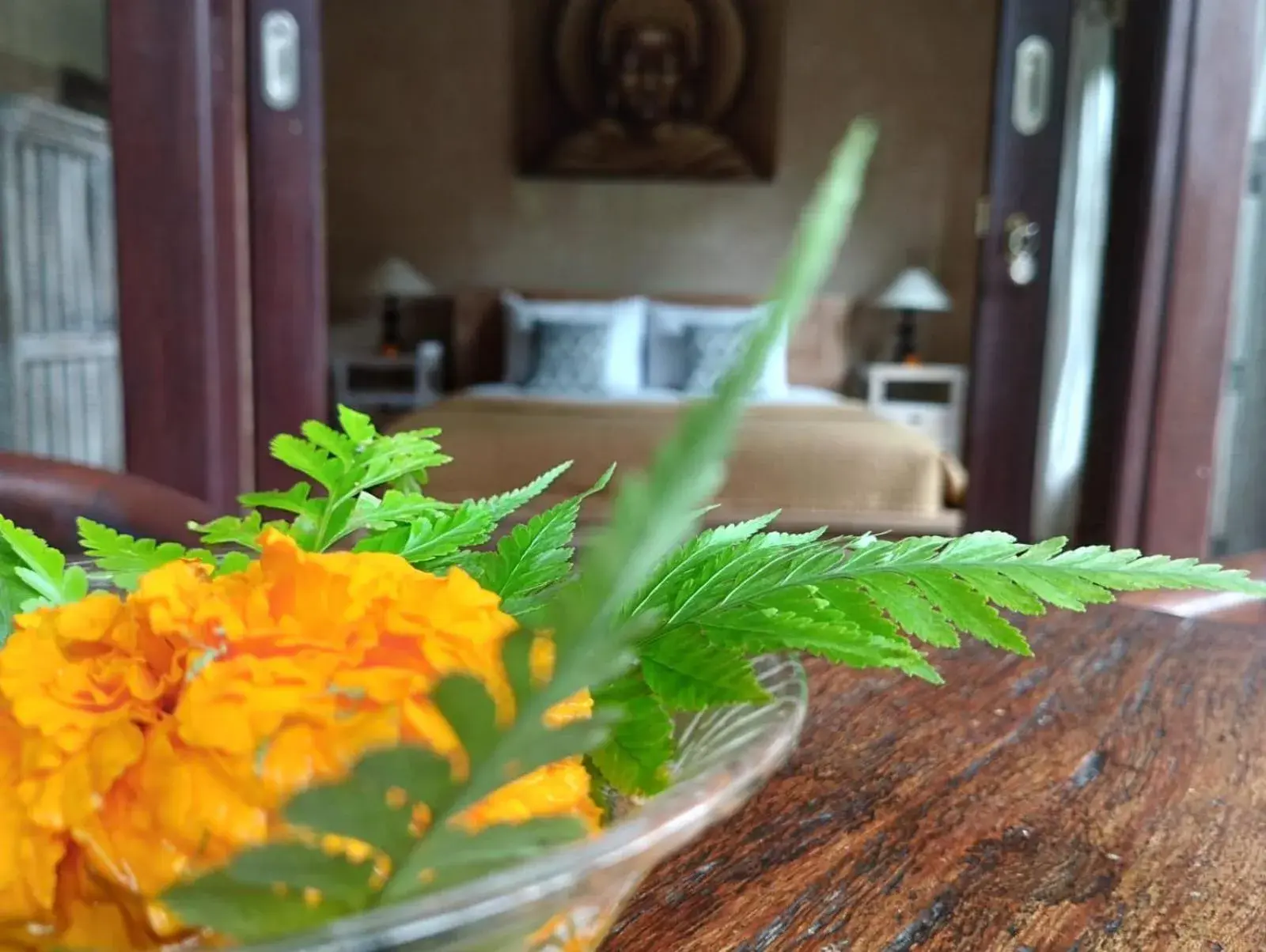 Deluxe Double Room with Balcony - single occupancy in Umah Ubud Guest House Deluxe Double Room with Balcony - single occupancy in Umah Ubud Guest House