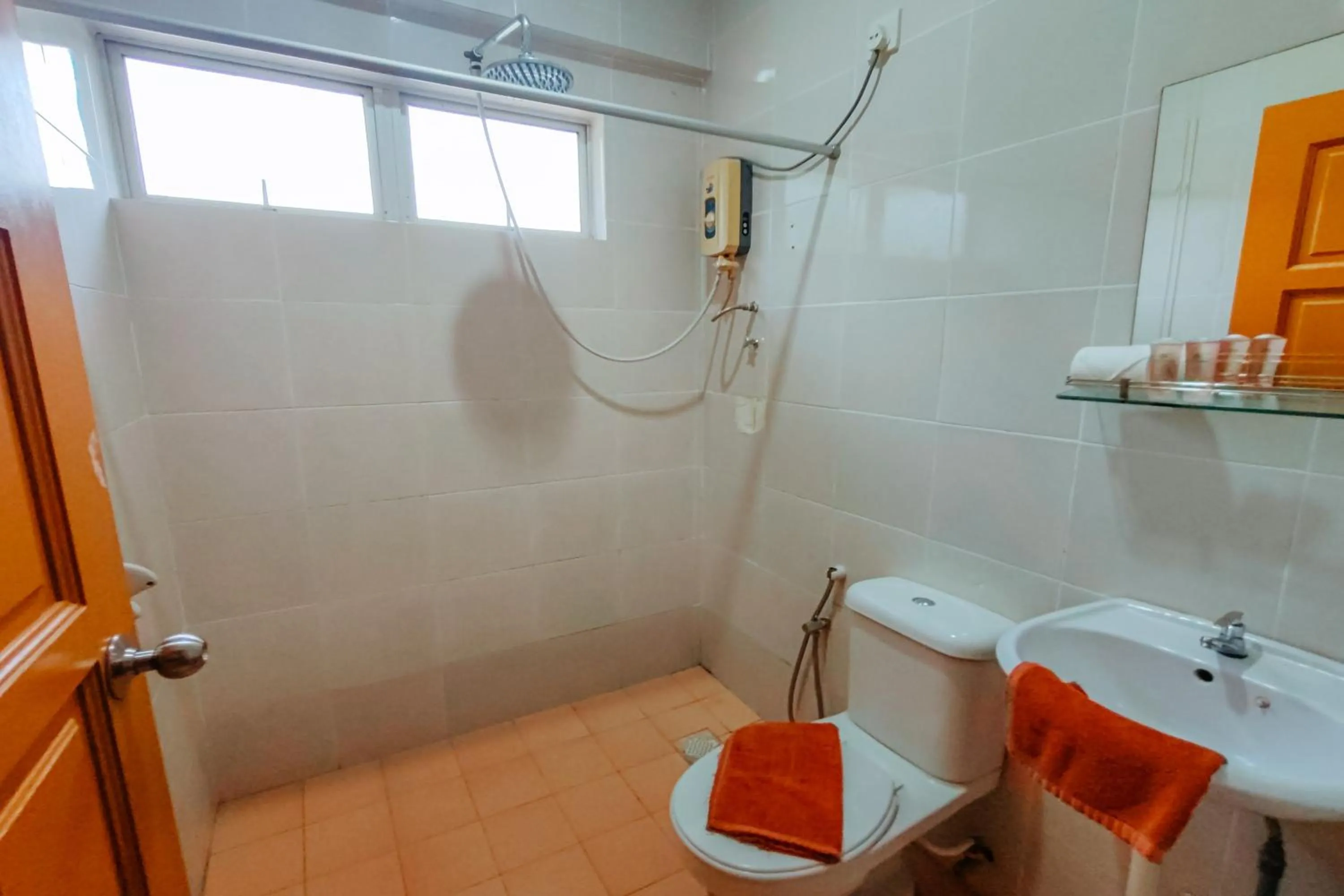 Bathroom in Virgo Batik Resort Teluk Batik Lumut