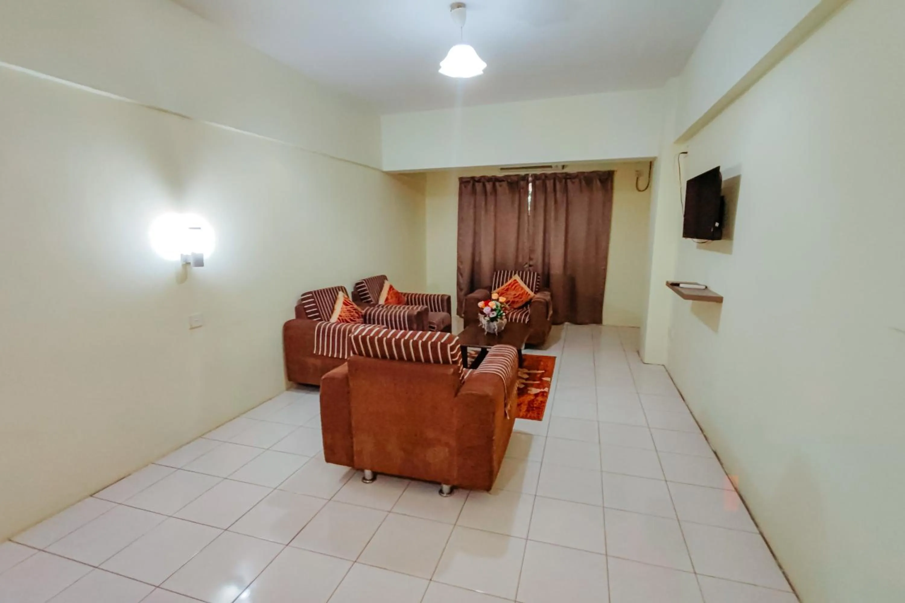 Living room in Virgo Batik Resort Teluk Batik Lumut