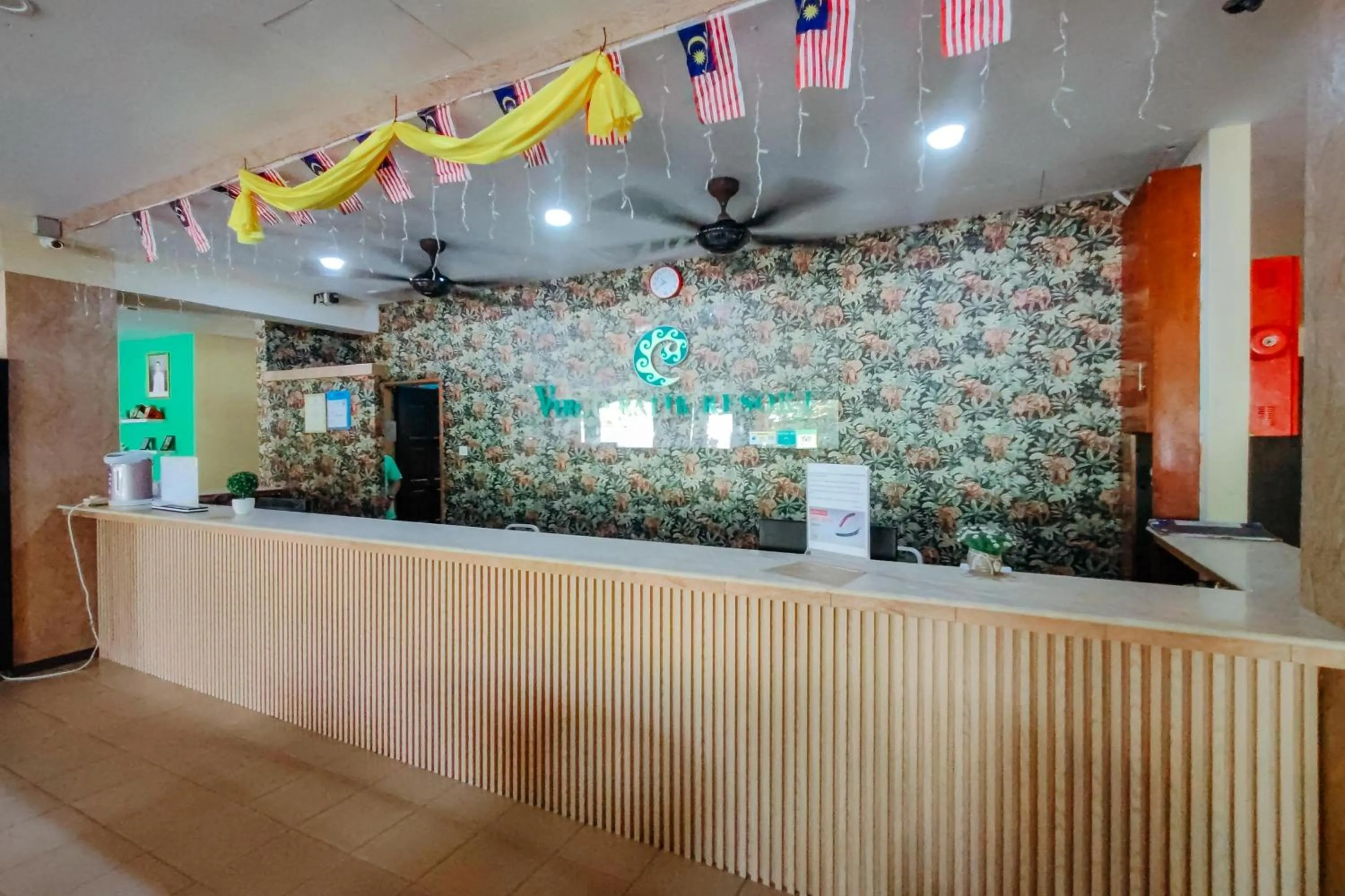 Lobby or reception in Virgo Batik Resort Teluk Batik Lumut