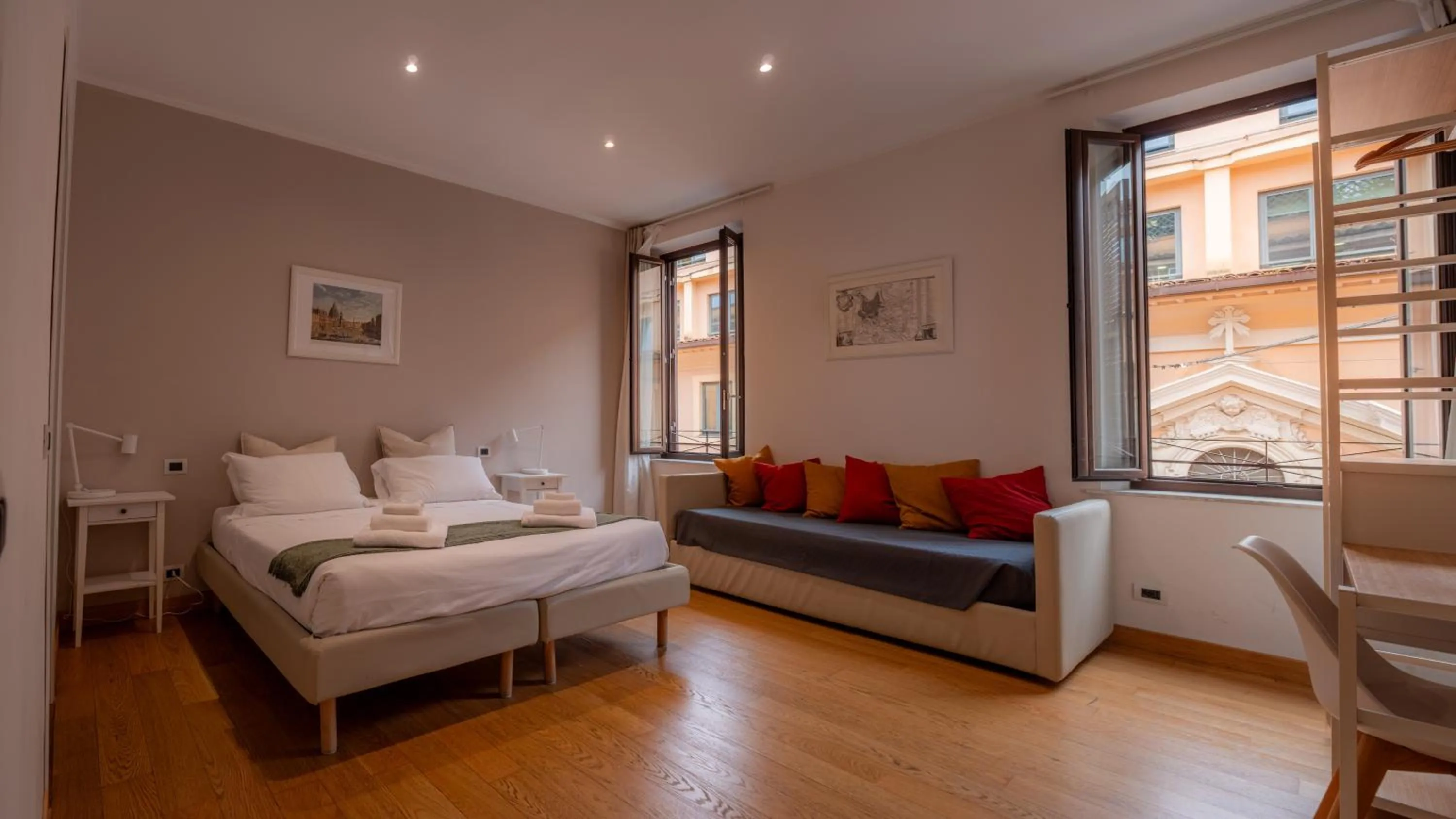 Bed in Colosseo Guest House