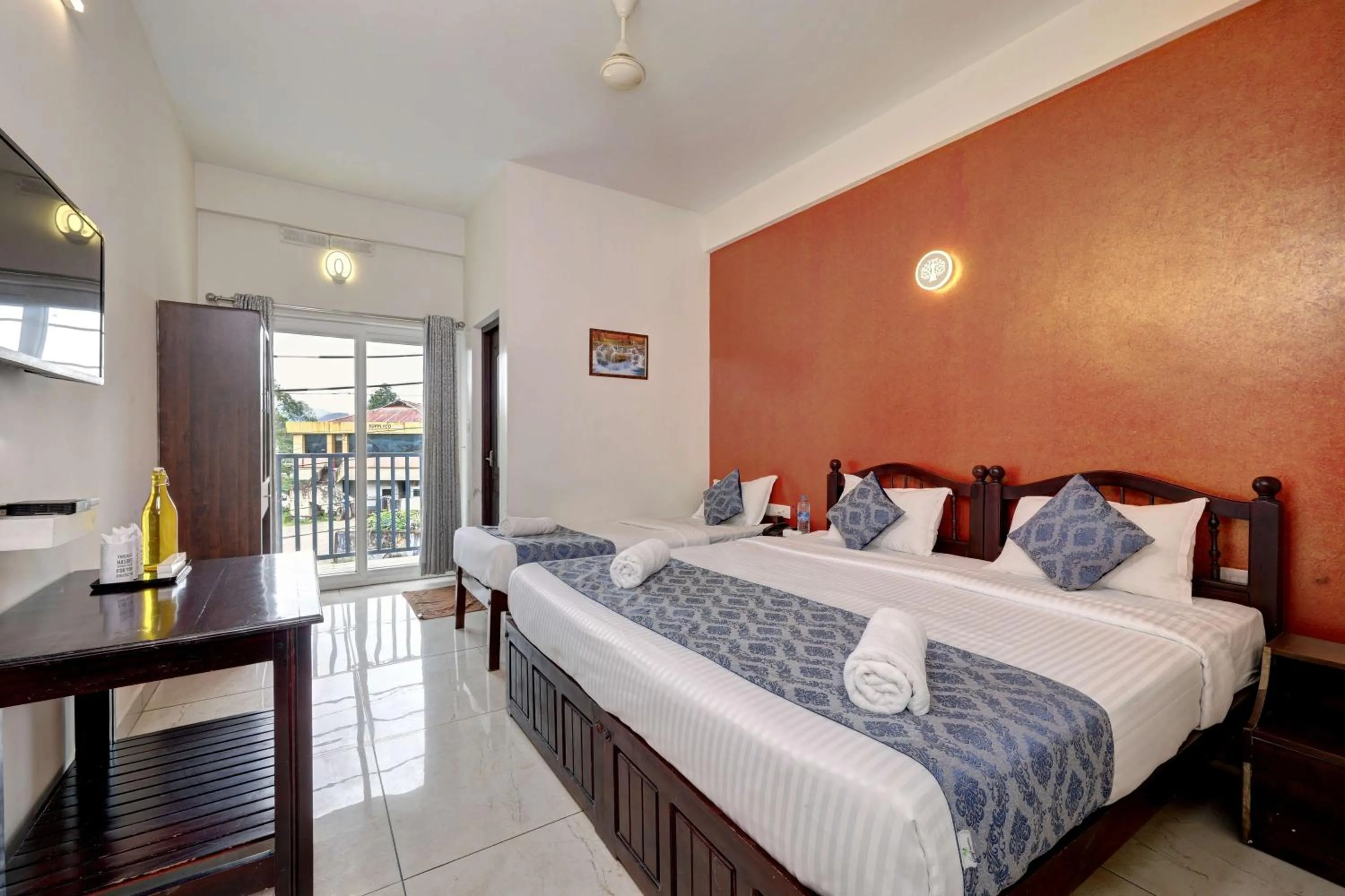 Bed in Kurinji Wanderlust Resort Munnar