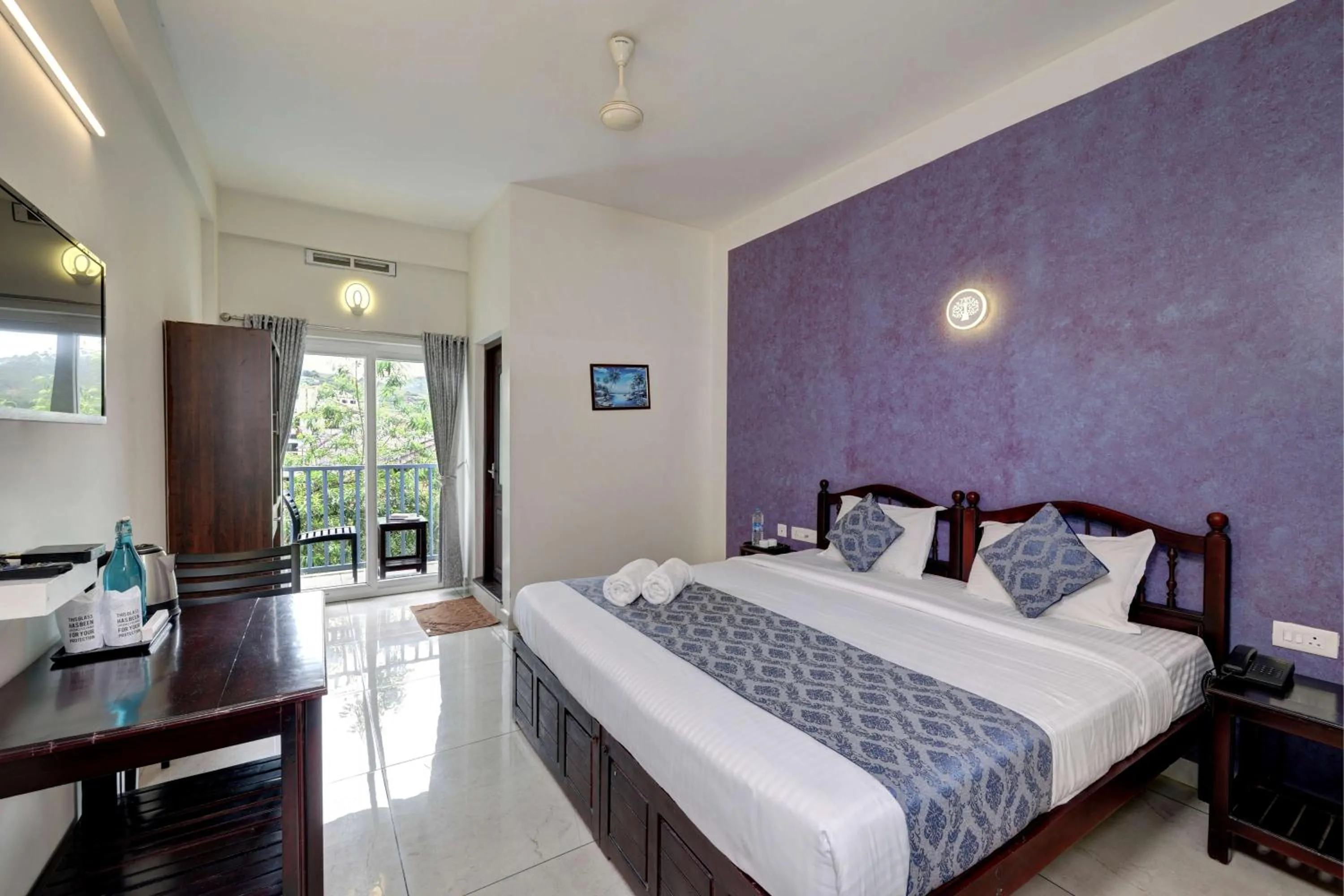 View (from property/room), Bed in Kurinji Wanderlust Resort Munnar