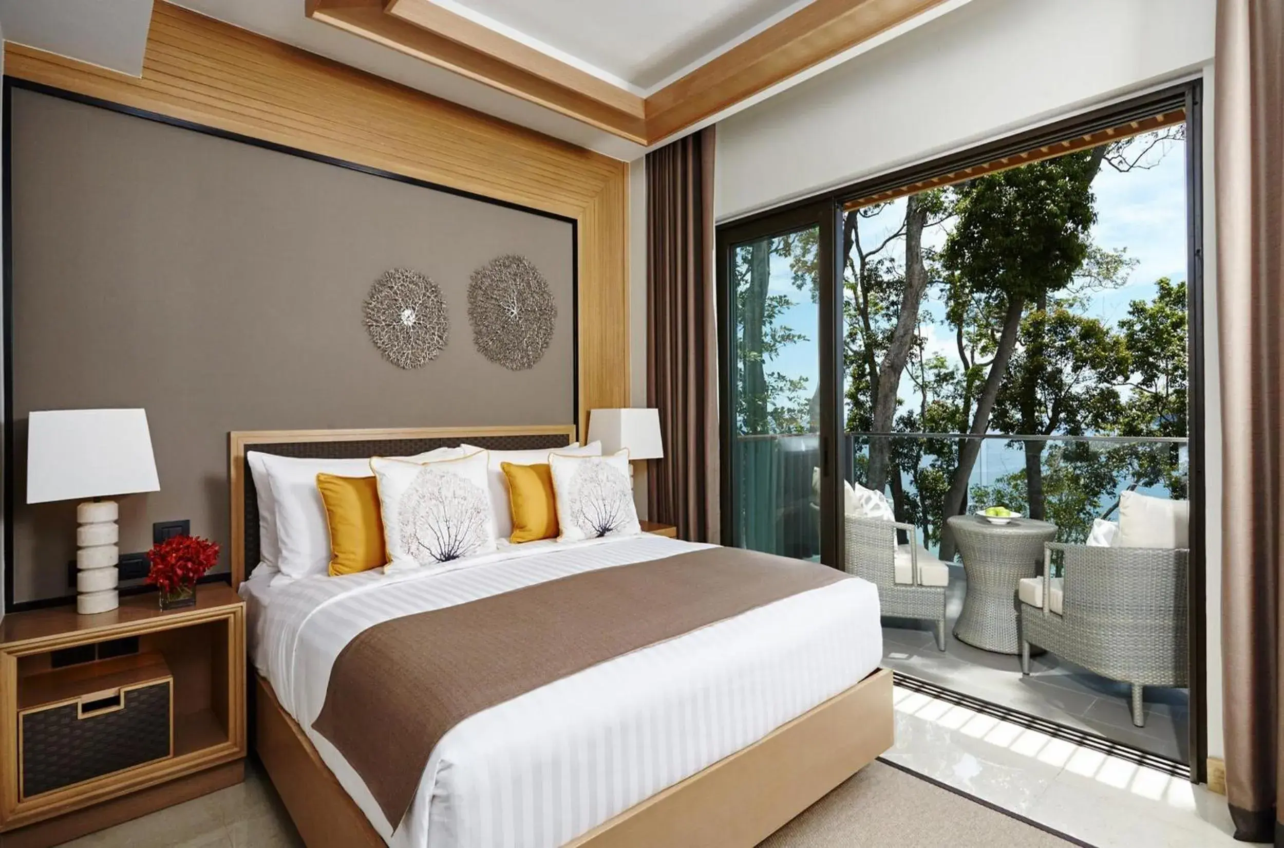 Two-Bedroom Suite with Ocean View with Balcony in Amari Phuket Two-Bedroom Suite with Ocean View with Balcony in Amari Phuket