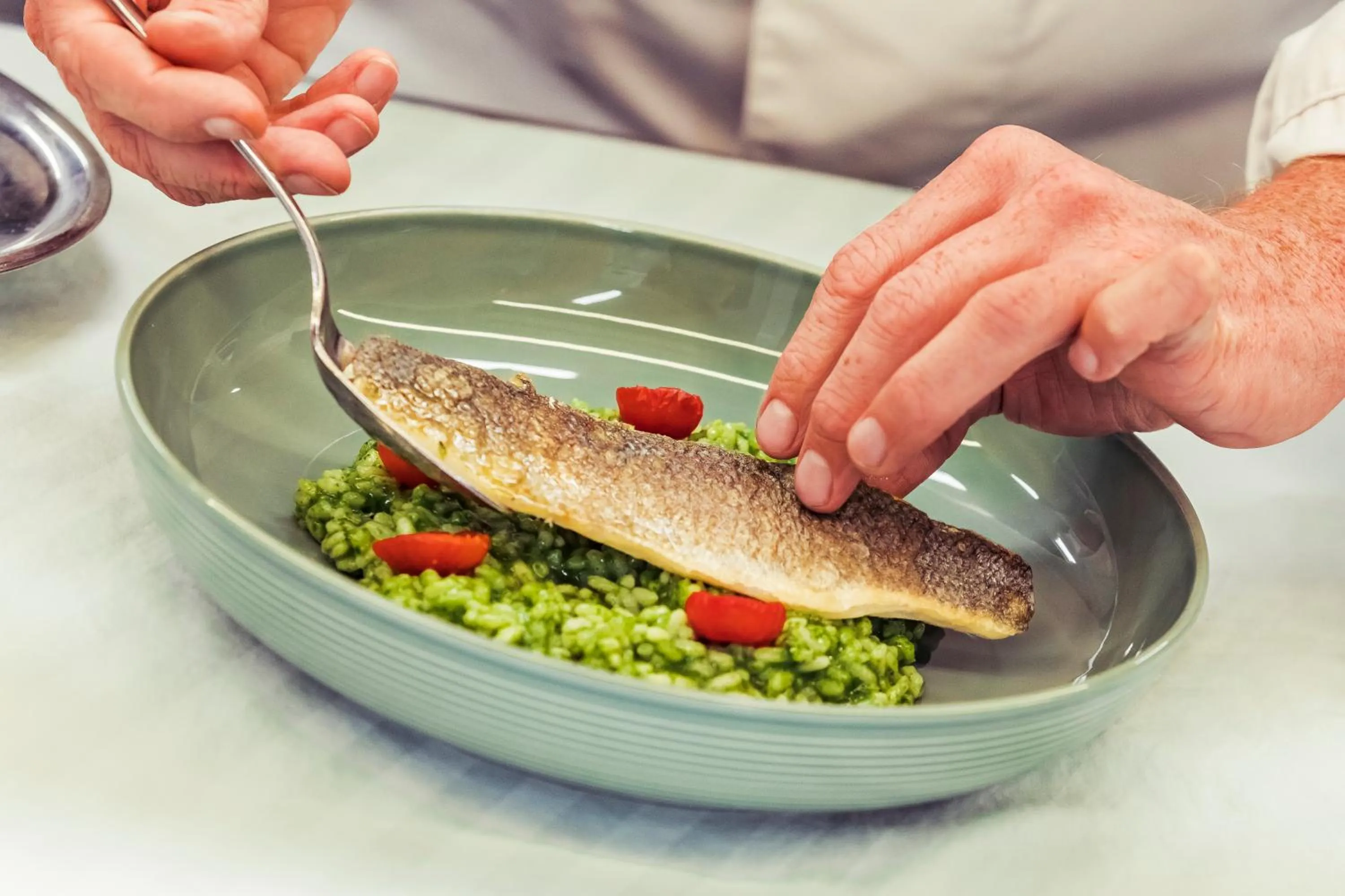 Food and drinks in Hafenhotel zu Putbus